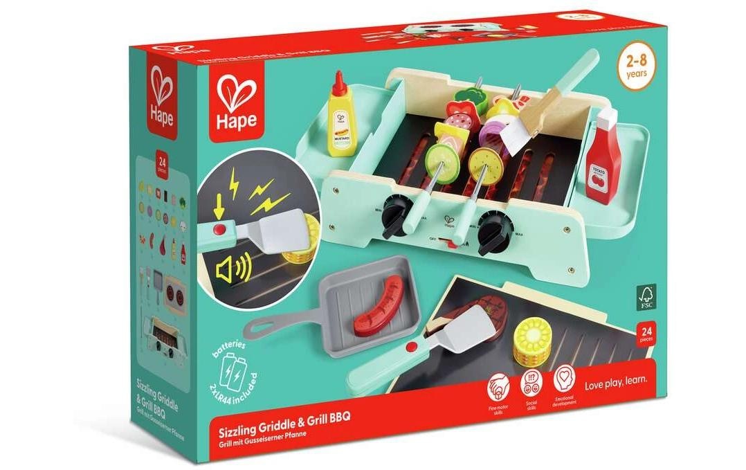 Hape Kinder-Grill »gusseiserner«, (Set)