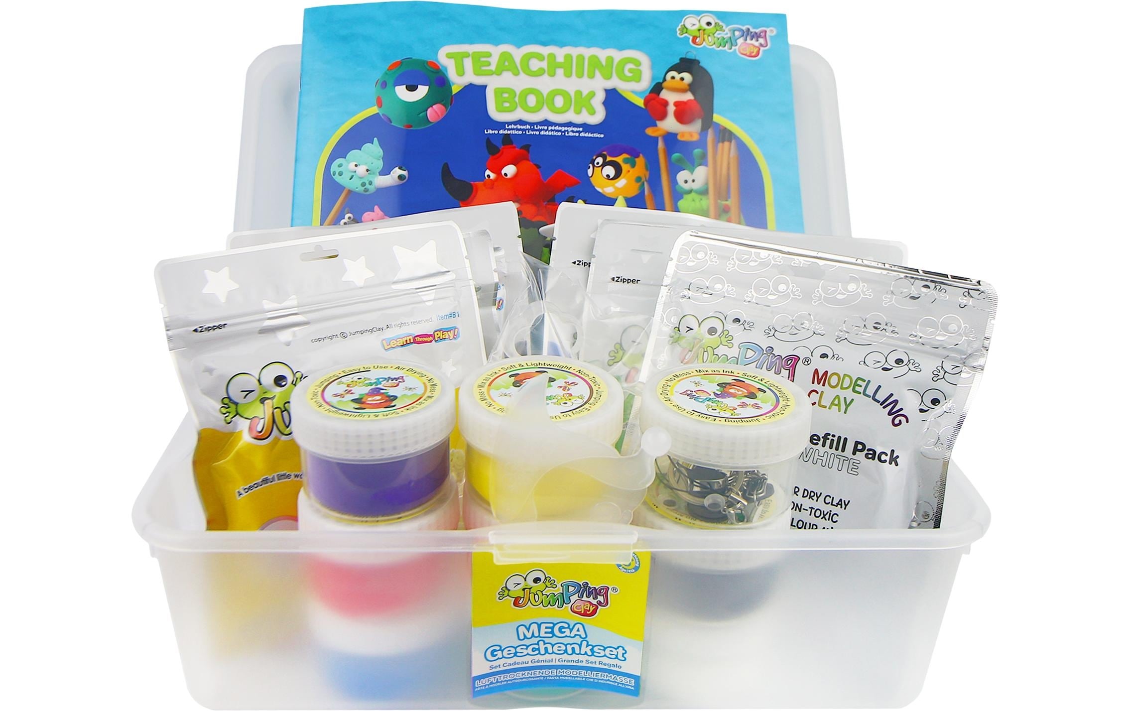 Knete »Jumping Clay Mega Geschenkset«