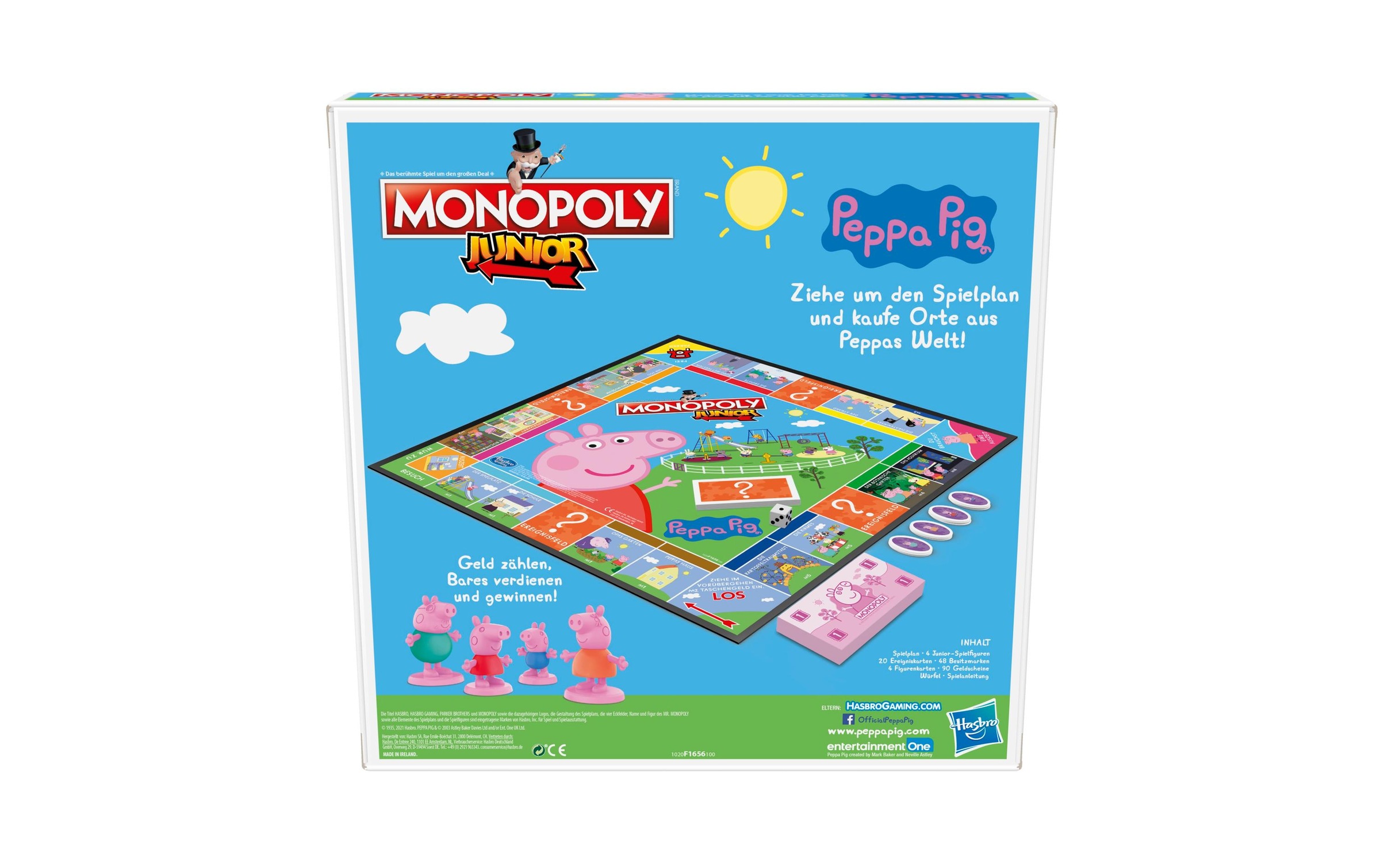 Hasbro Spiel »Monopoly Junior Peppa Pig«