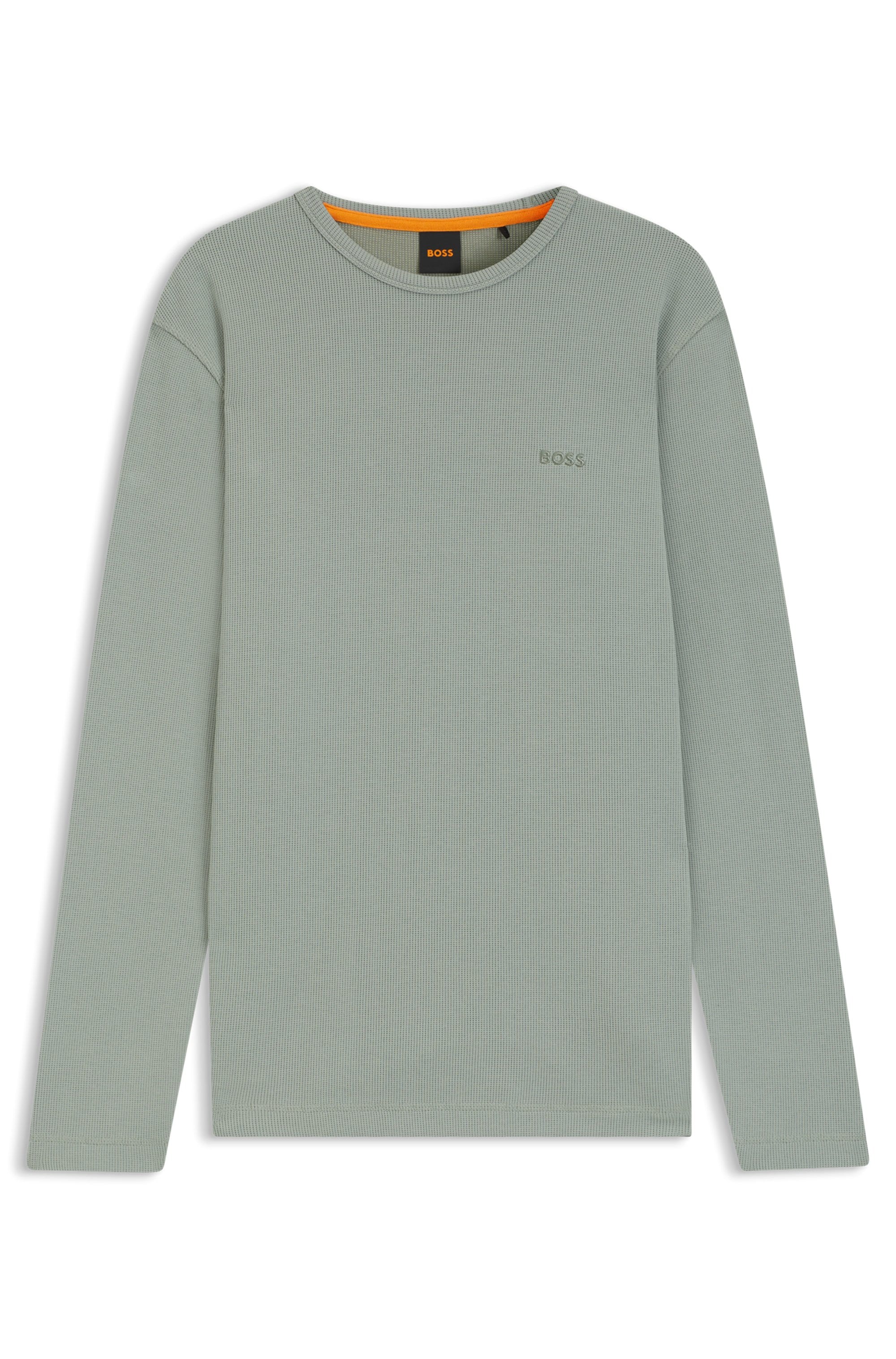 BOSS ORANGE Langarmshirt »Tempesto«, mit BOSS-Stickerei