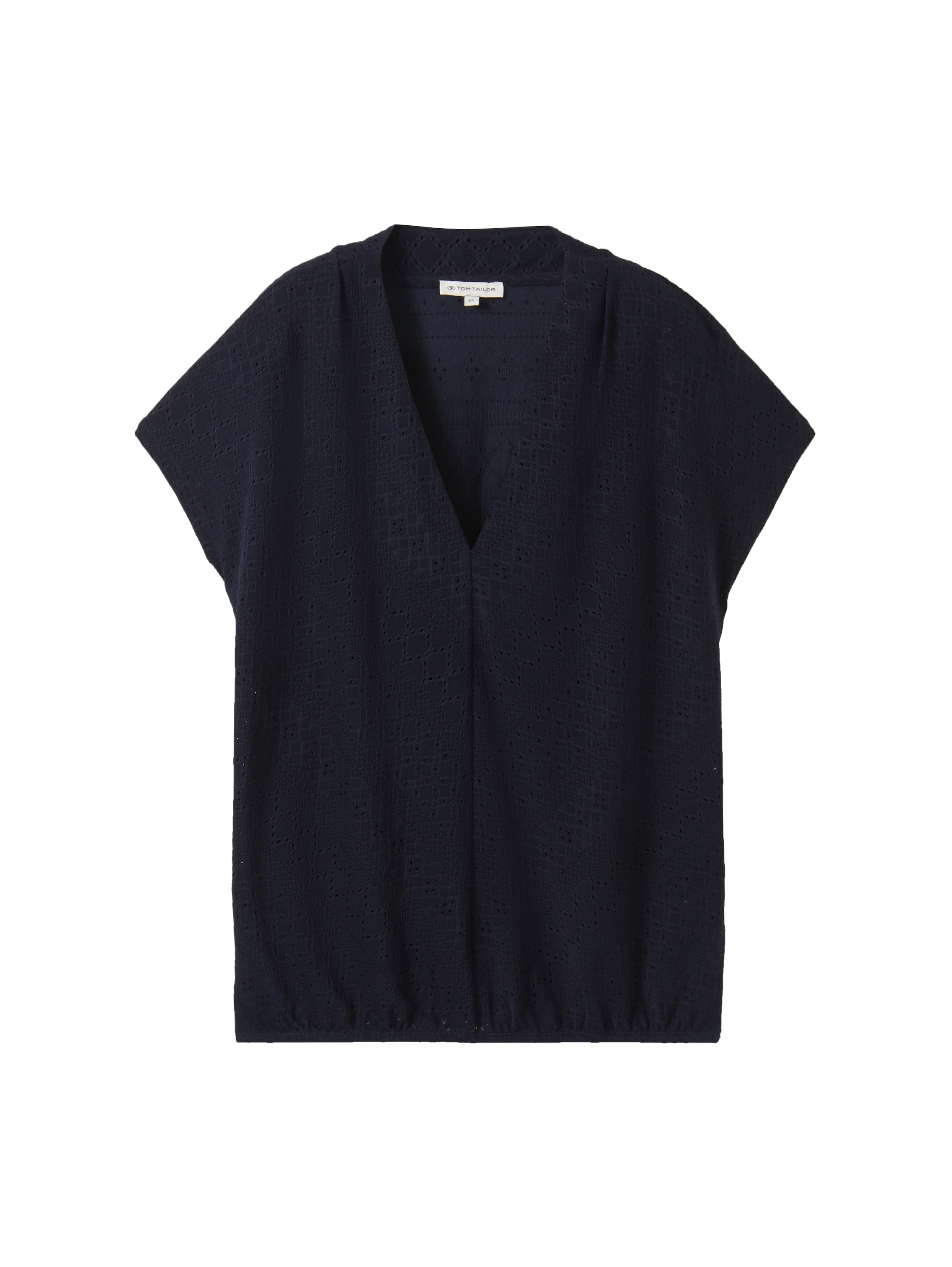 TOM TAILOR T-Shirt, mit Jacquard-Muster