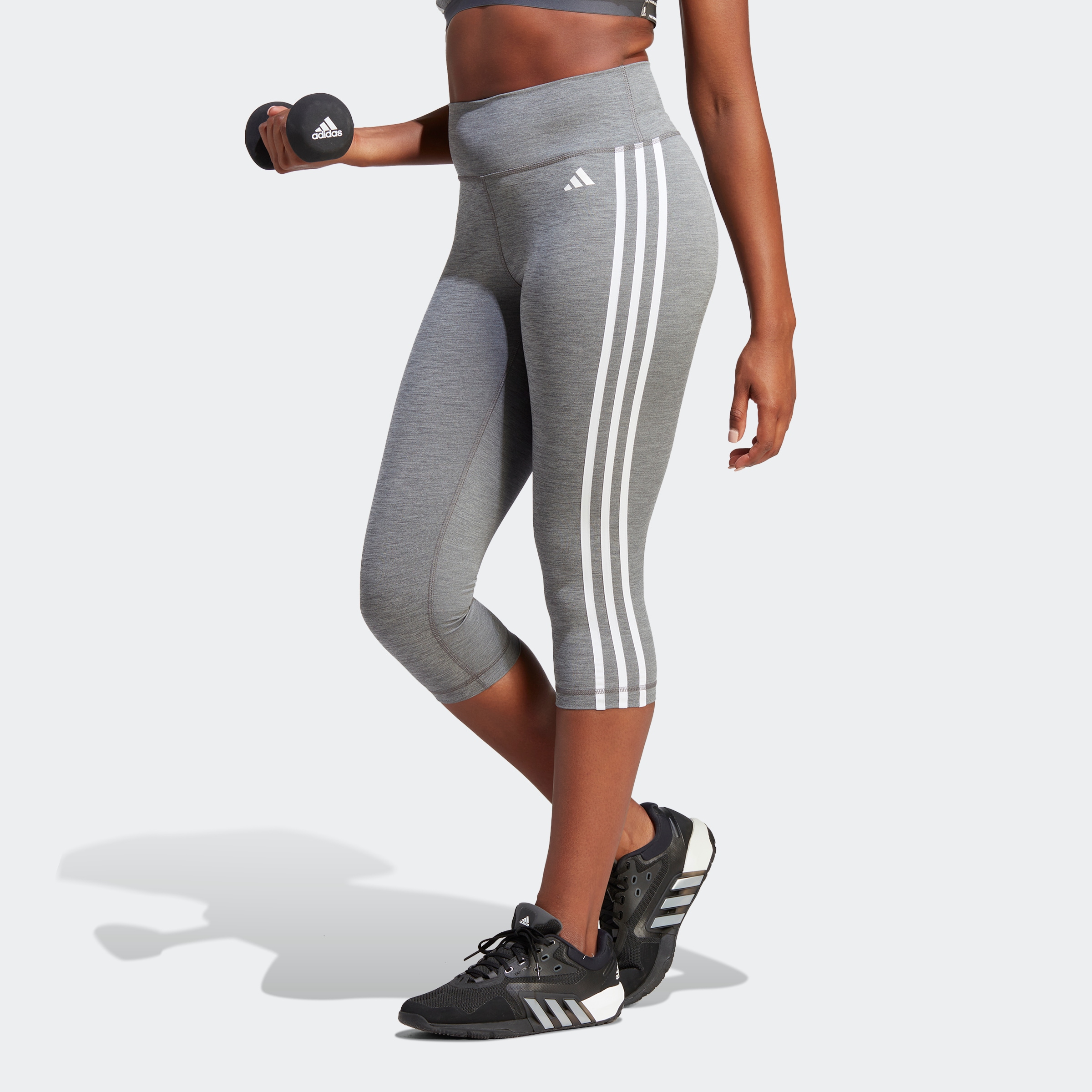 Adidas Training Essentials 3-Stripes 3/4 Tights - Leggings Damen online  kaufen