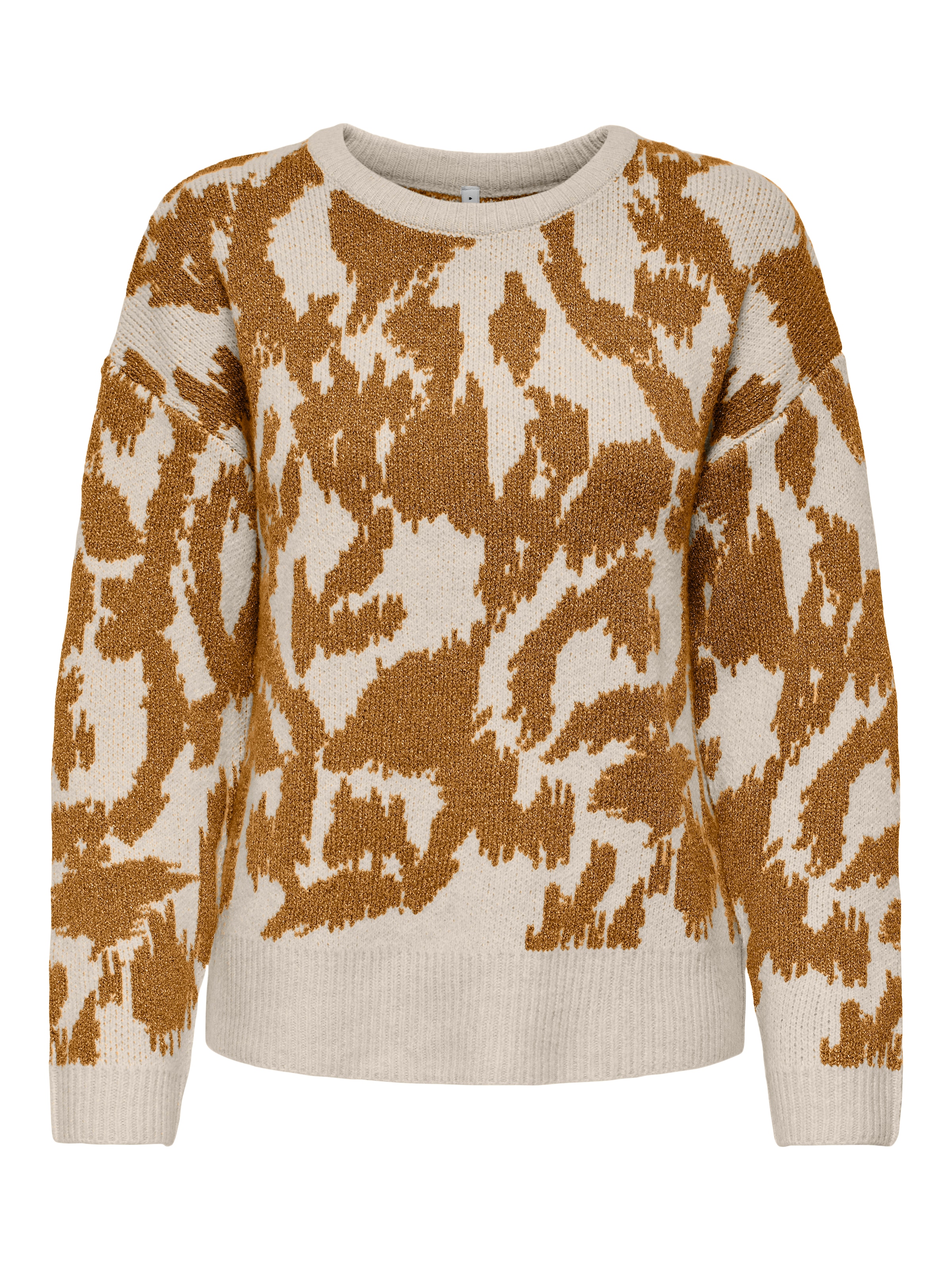 ONLY Strickpullover »ONLGIGI LS GLITTER O-NECK KNT«