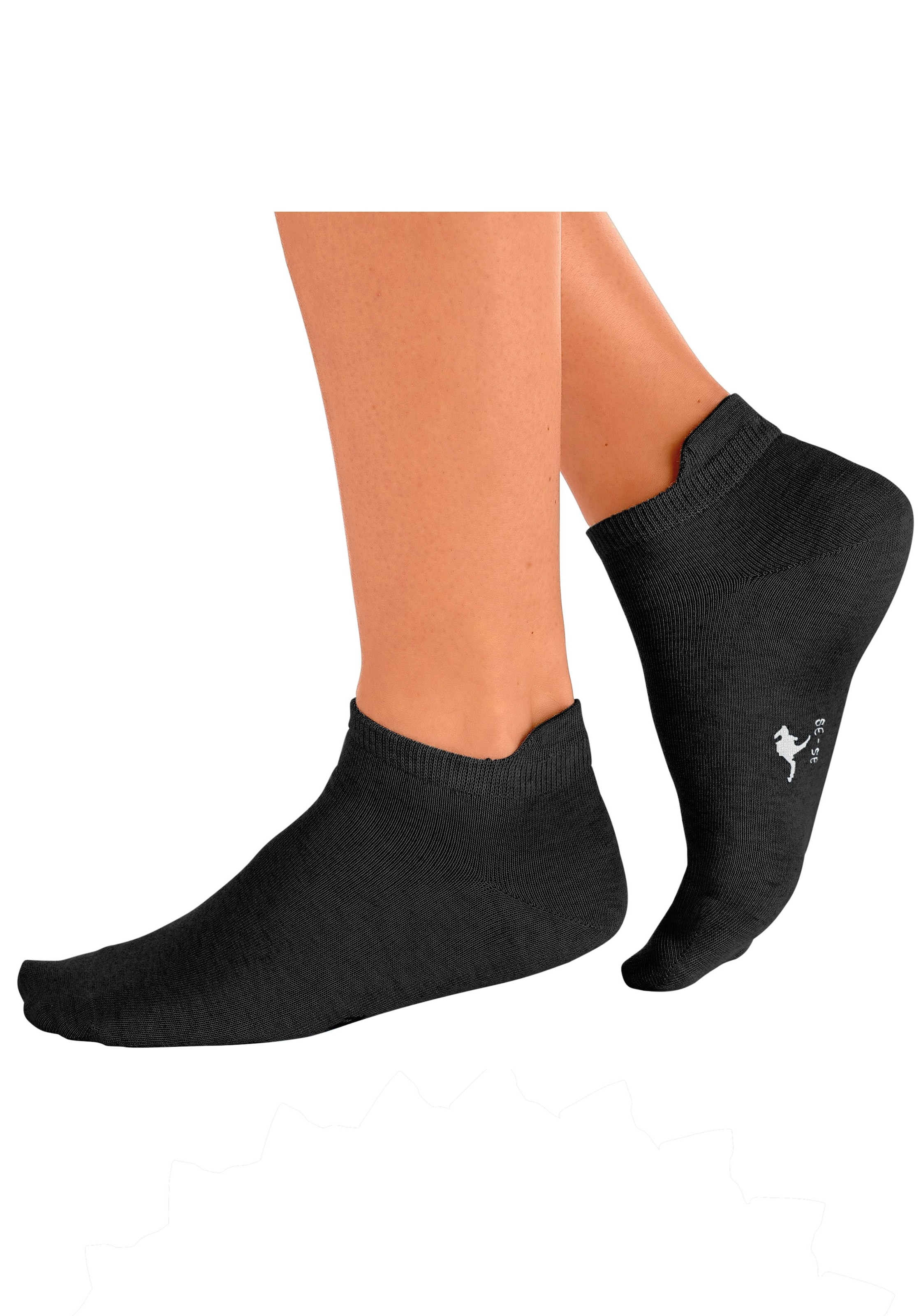 Jelmoli-Versand Paar), (Set, mit Schweiz bei bestellen online KangaROOS Ferse Sneakersocken, 10 erhöhter