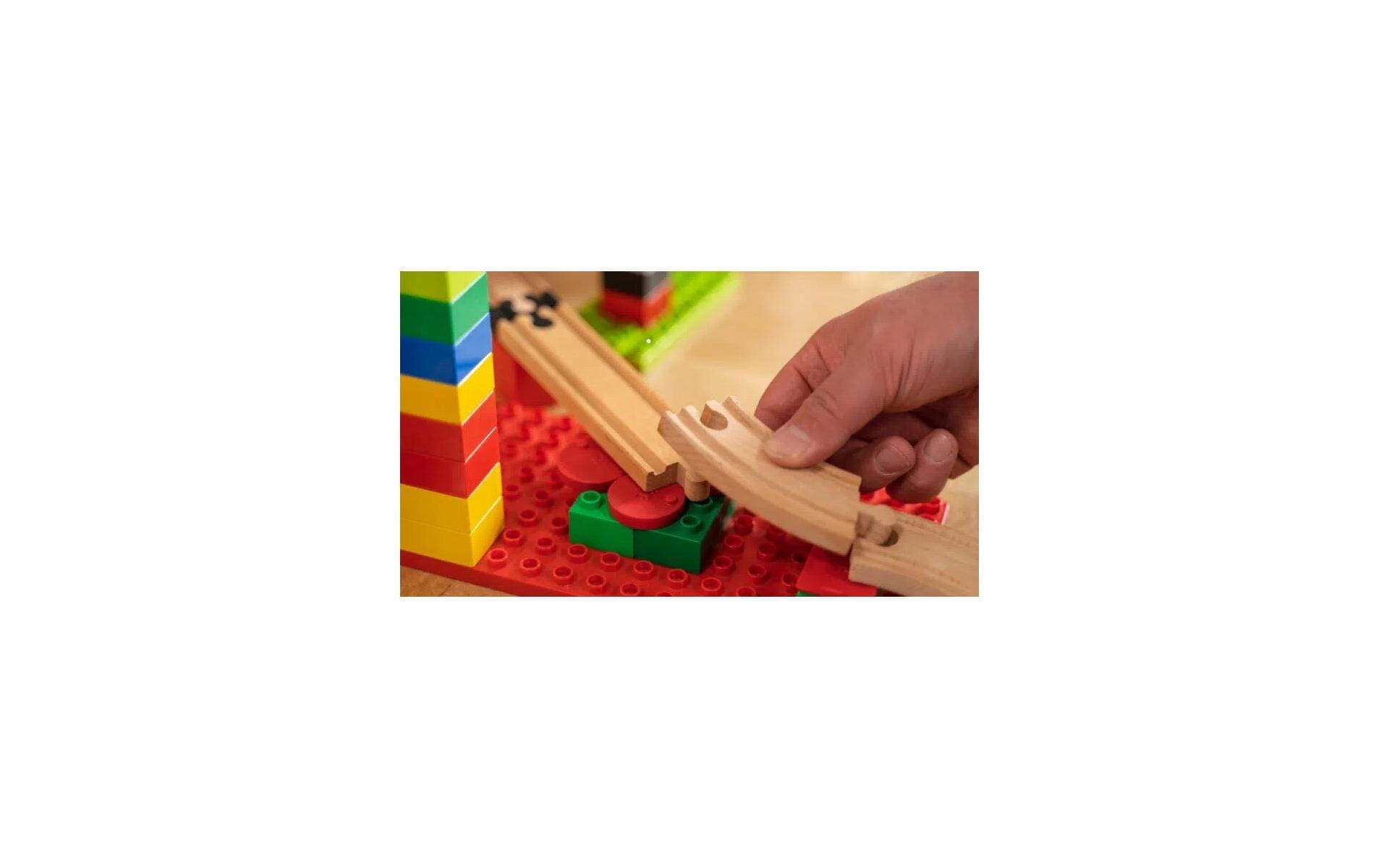 Spielzeugeisenbahn-Kreuzung »Toy2 Builder Set Large«