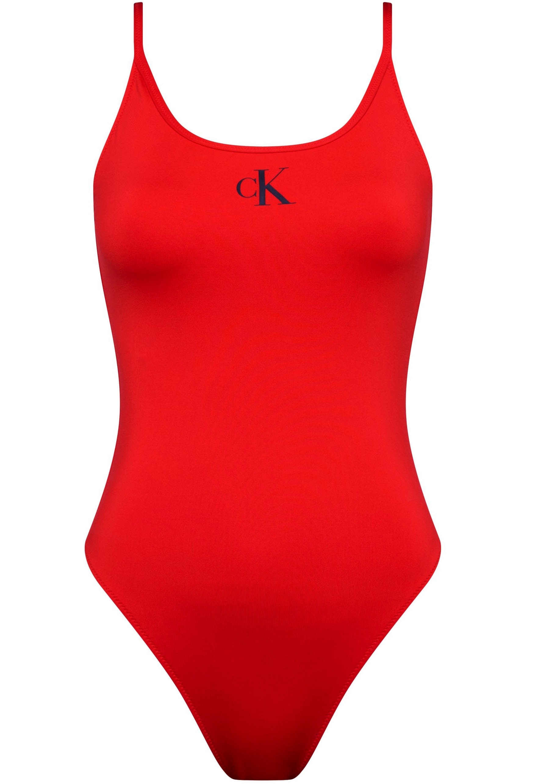 Calvin Klein Swimwear Badeanzug »SCOOP BACK ONE PIECE«, mit Calvin Klein  Markenlabel online bestellen bei Jelmoli-Versand Schweiz