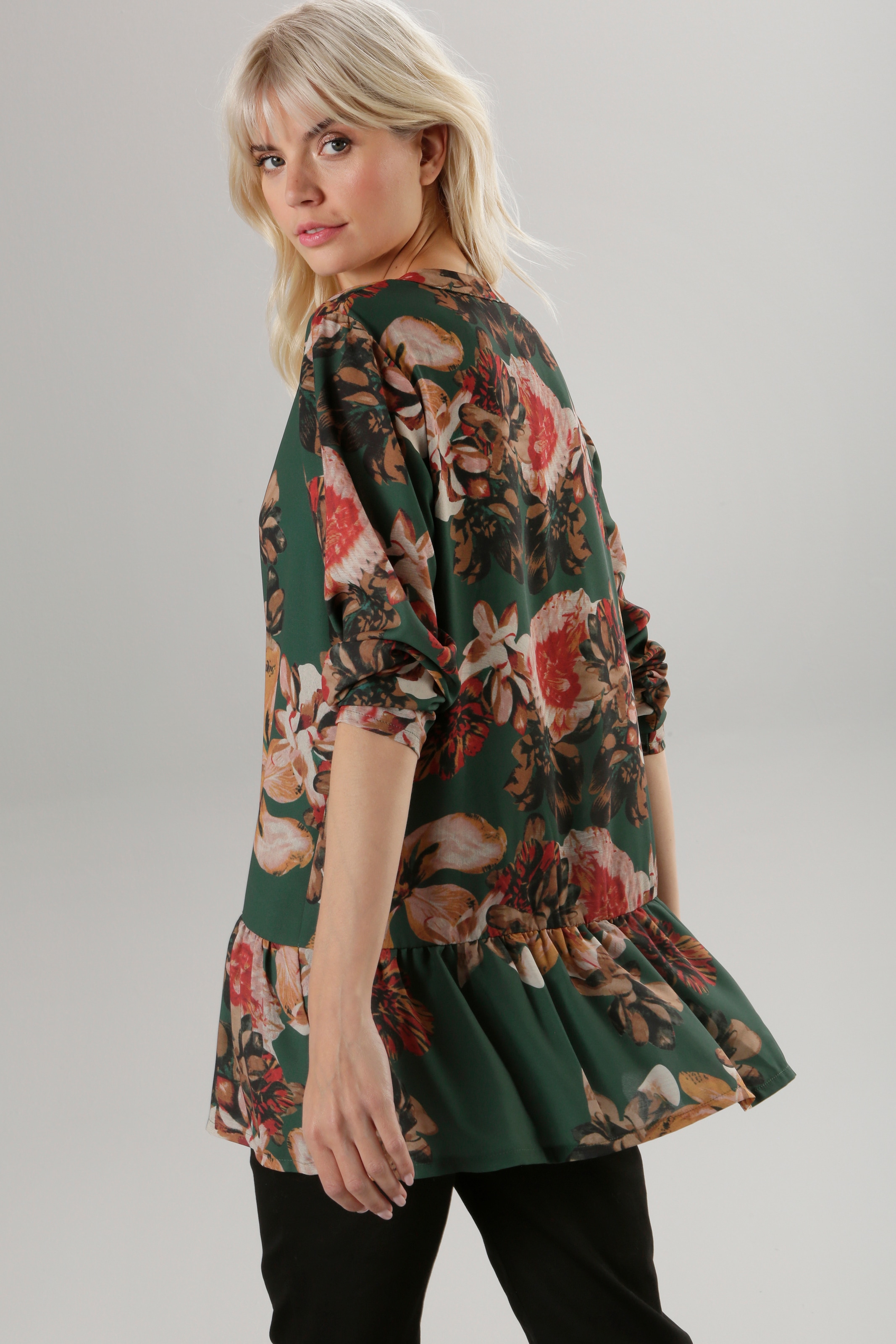 und Blumendruck bestellen mit bei Volant Aniston SELECTED online Tunika, Jelmoli-Versand Schweiz