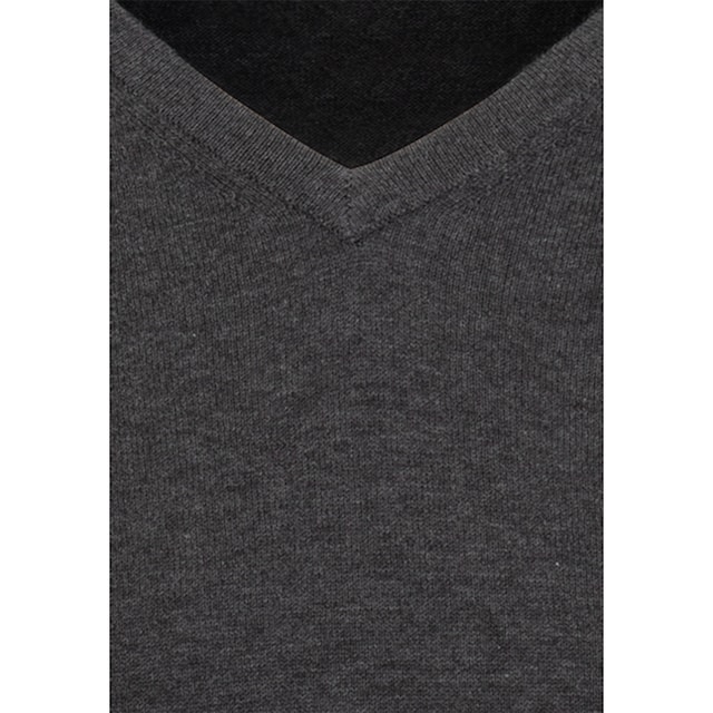 seidensticker V-Ausschnitt-Pullover »Schwarze Rose«, Langarm V-Neck Uni  online bestellen | Jelmoli-Versand