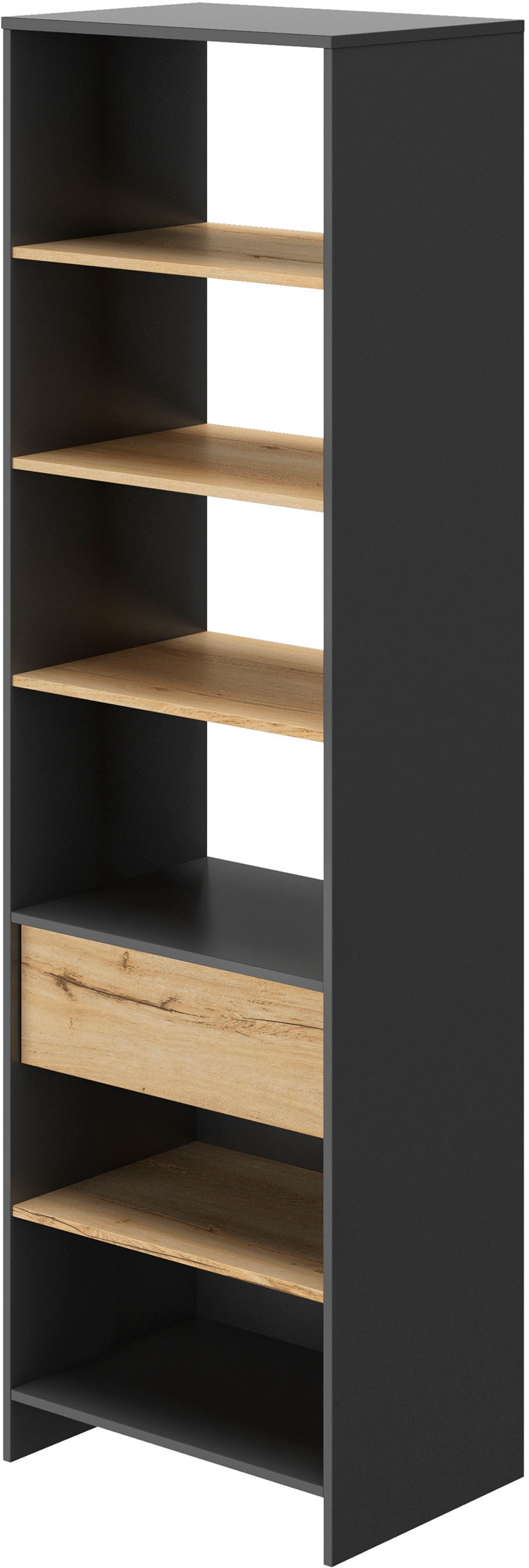 Gami Schlafzimmer-Set »Mimizan«, (6 tlg., Bett, 2 Kissen und inkl. 2x Nachttische, 1x Kleiderschrank, 1x Kommode)