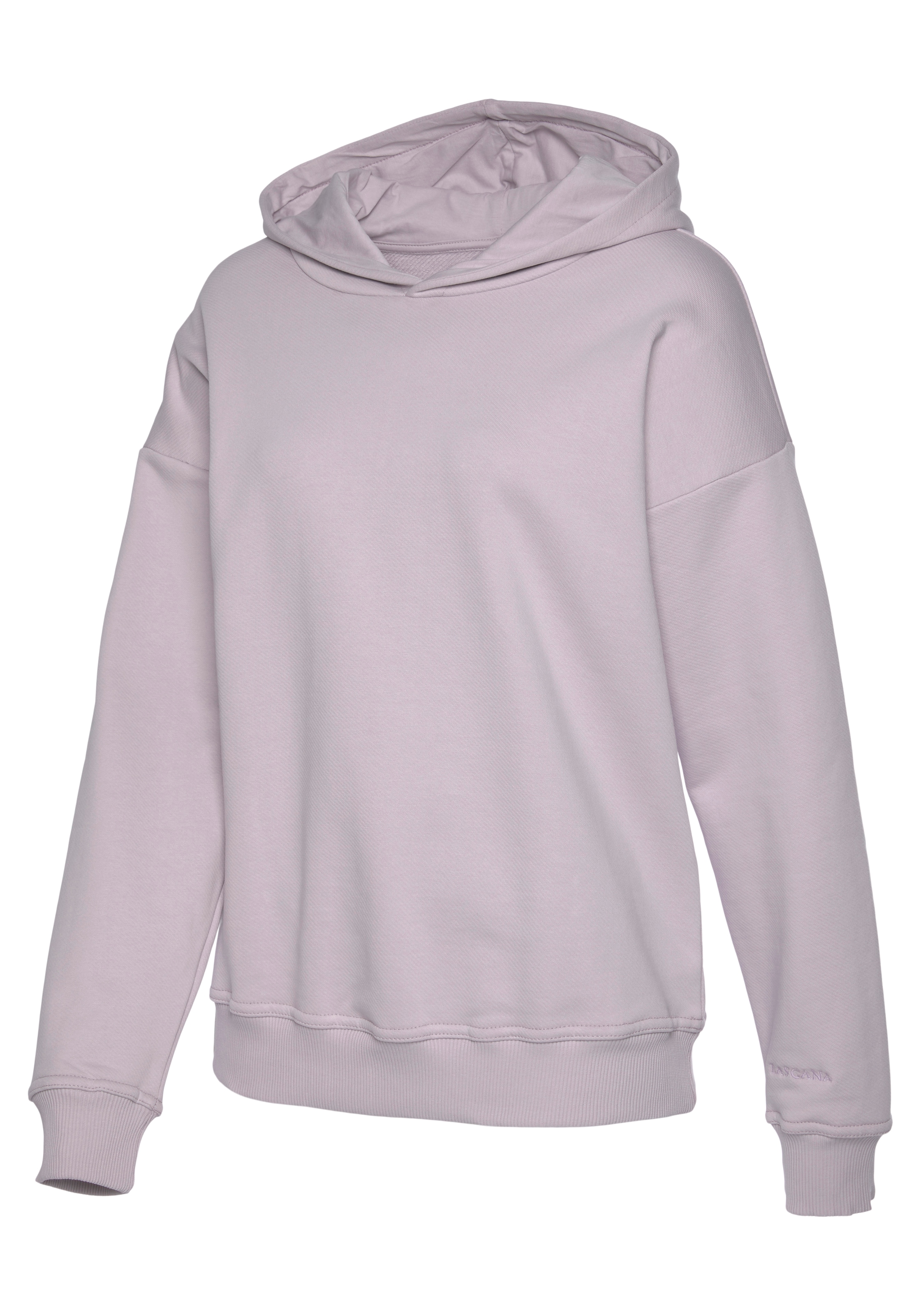 LASCANA Hoodie, aus organischer Baumwolle, Loungewear