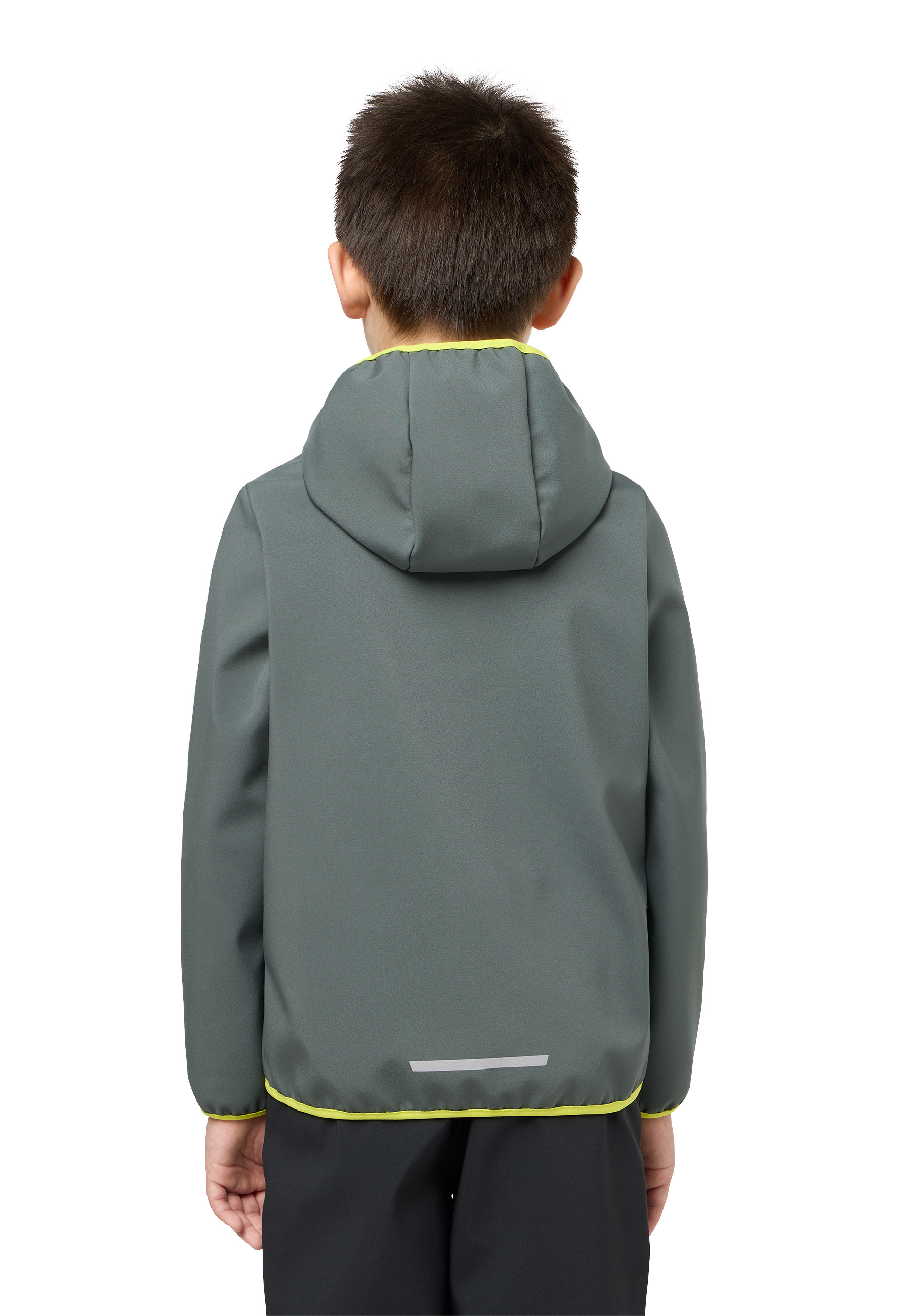 Jack Wolfskin Softshelljacke »FOURWINDS JACKET für Kinder«, mit Kapuze