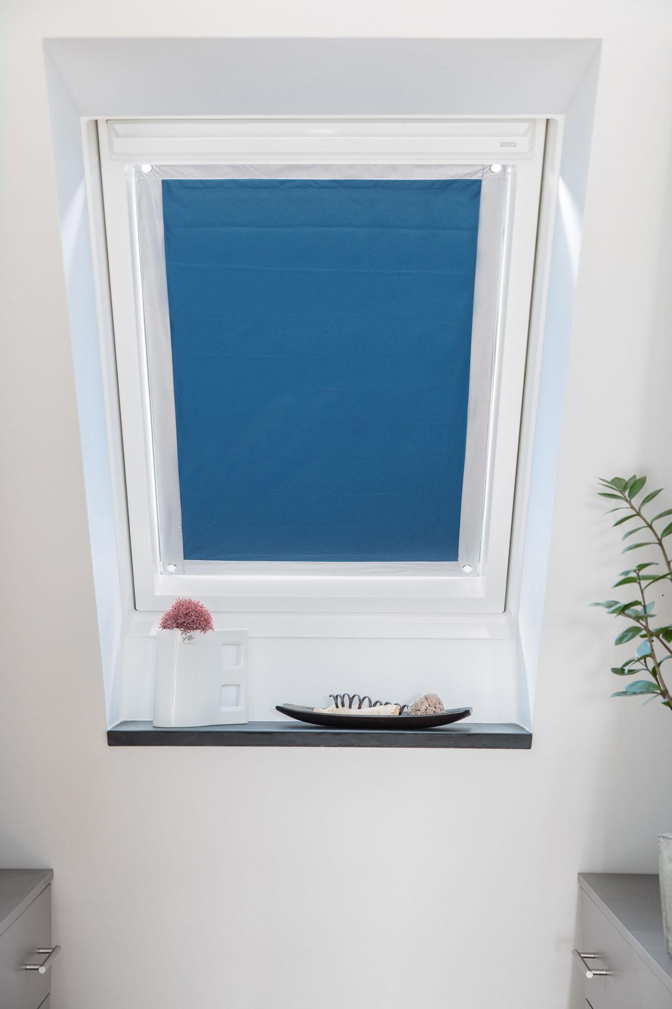 Dachfensterrollo bestellen »Haftfix ORIGINAL Hitzeschutz Bohren, | verspannt, online ohne mit Jelmoli-Versand LICHTBLICK Thermobeschichtung Verdunkelung«, abdunkelnd, Perlreflex-beschichtet-energiesparend,