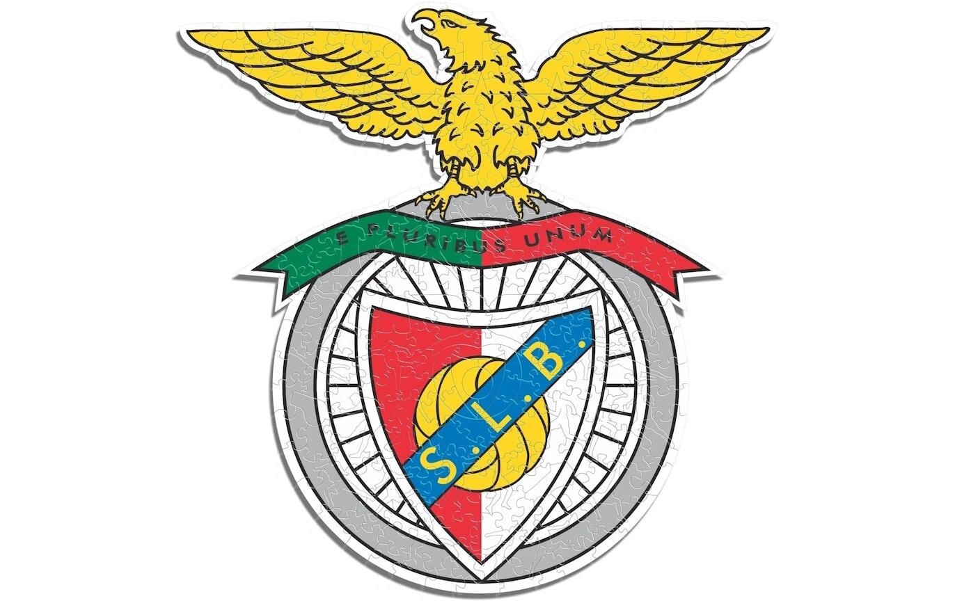 Puzzle »Iconic SL Benfica – Logo«, Holzart: Birke (Herkunftsland: China)