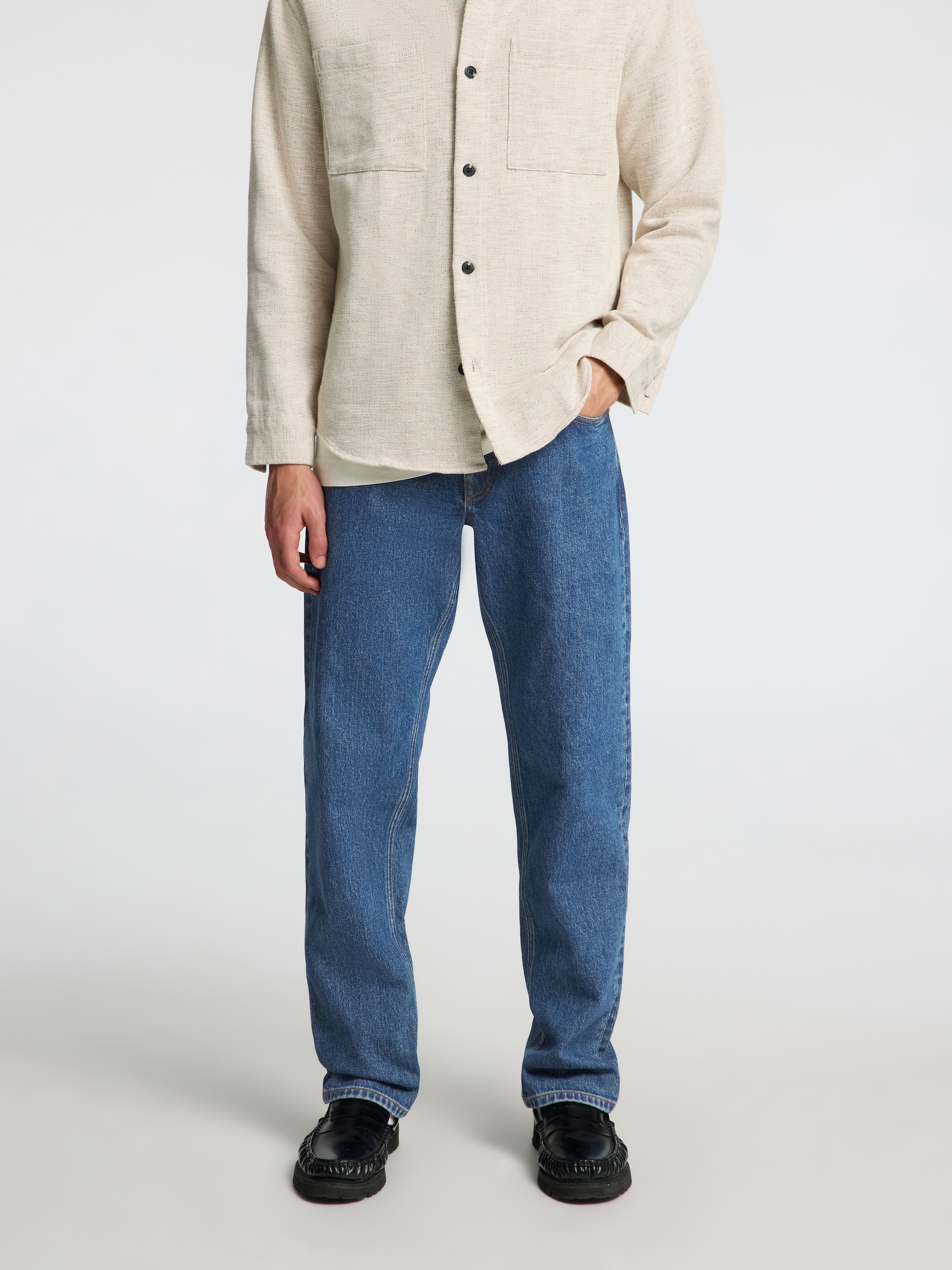 SELECTED HOMME Straight-Jeans »SLH196-STRAIGHT BEN KORI JEANS NOOS«
