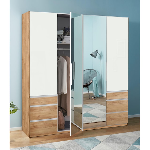 ❤ Fresh To Go Kleiderschrank »Level«, mit Glas-und Spiegeltüren kaufen im  Jelmoli-Online Shop