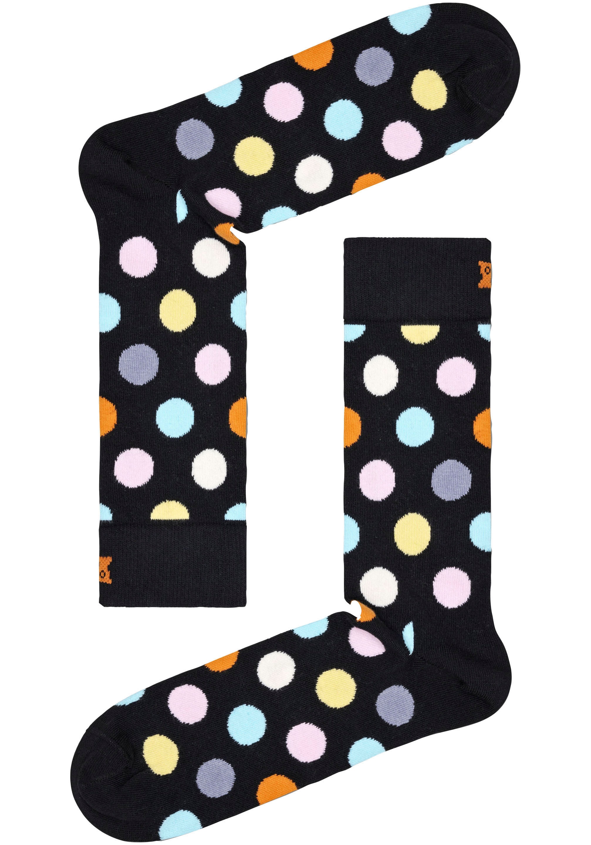 Punkten kaufen Allover Dot Classic mit Socks 2 »2-Pack Big Socks«, (Packung, Socken Happy Paar),