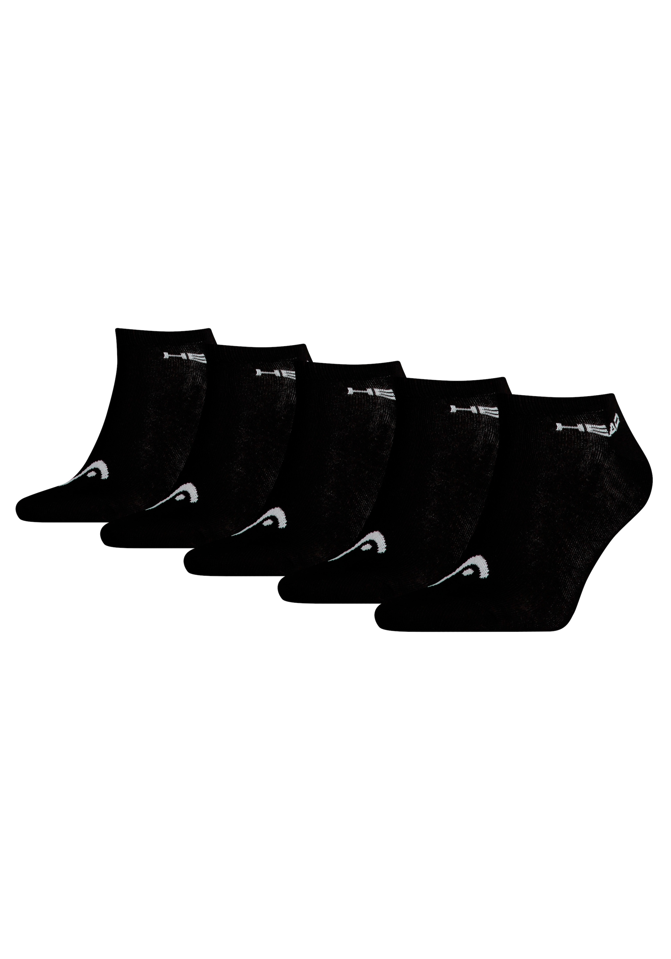 Head Sneakersocken, (5er-Pack), mit Logoschriftzug am Bündchen