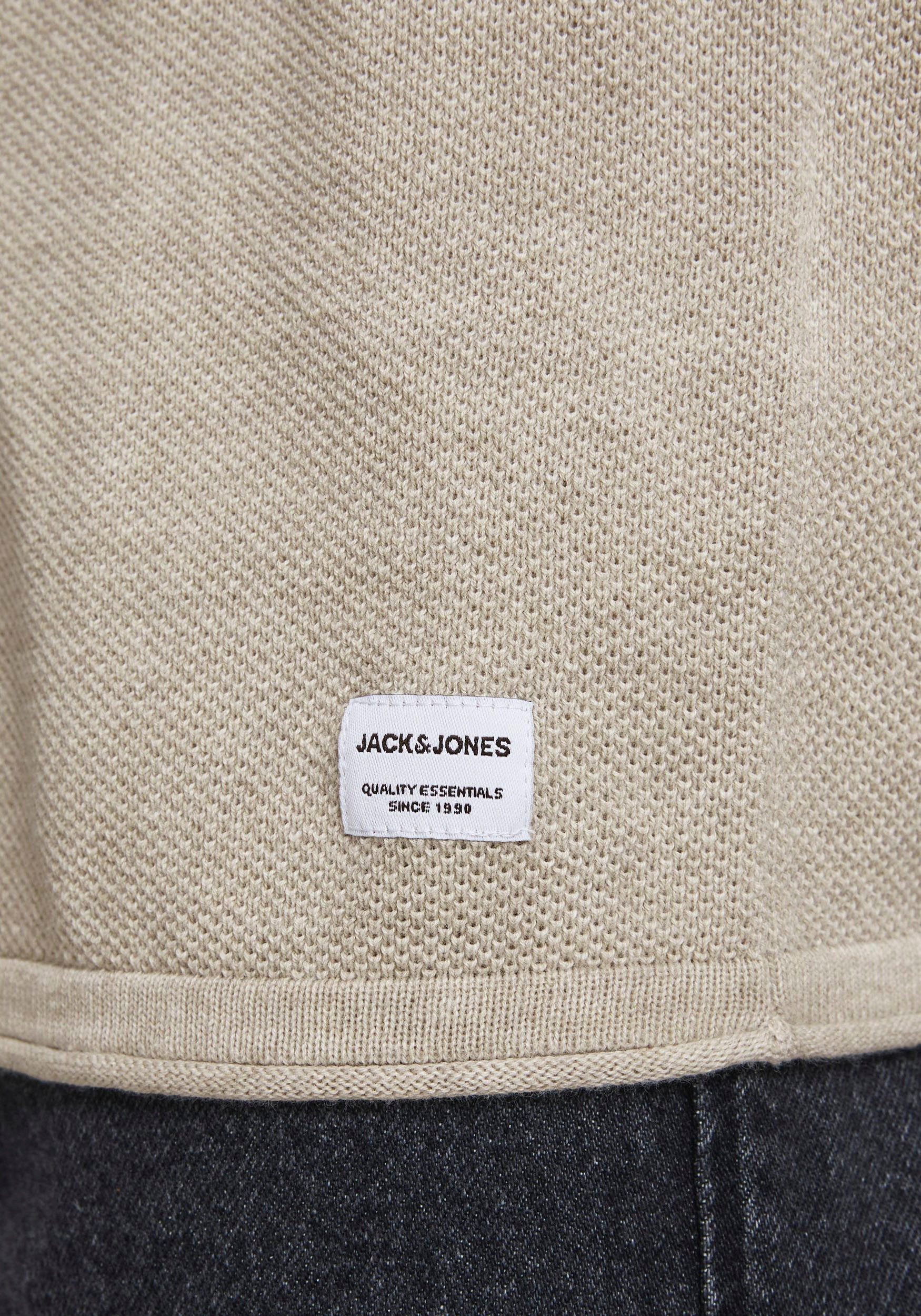 Jack & Jones Rundhalspullover »HILL KNIT«