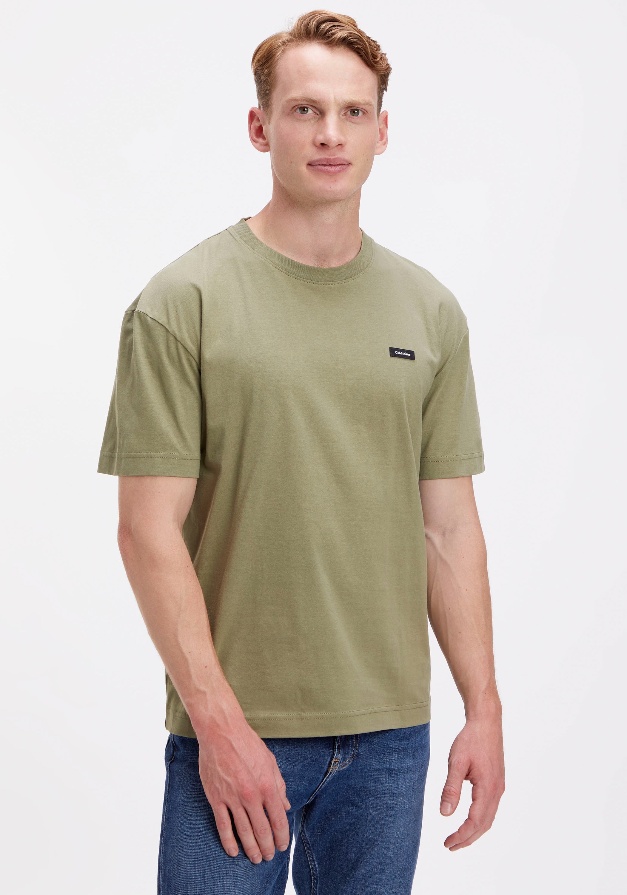 Calvin Klein T-Shirt »COTTON COMFORT FIT T-SHIRT«, mit Calvin Klein Logo  auf der Brust online kaufen | Jelmoli-Versand