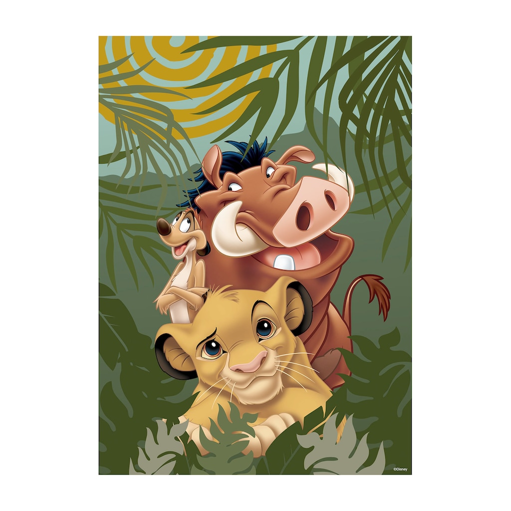 Komar Poster »Lion King Carefree«, (1 St.)