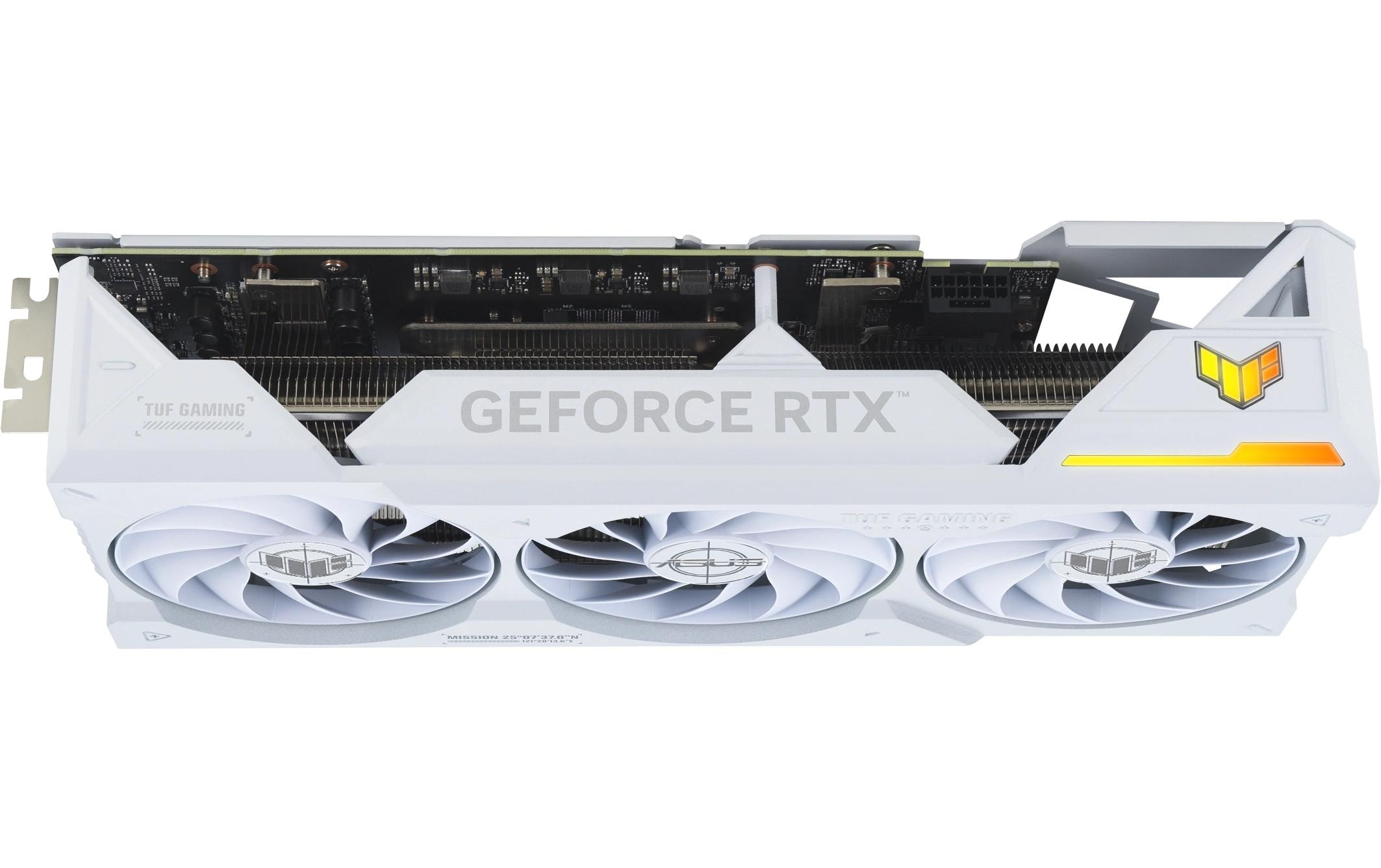 Asus Grafikkarte »TUF GeForce RTX 4070 Ti Super White OC Ed. 16 GB«, 16 GB, GDDR6X