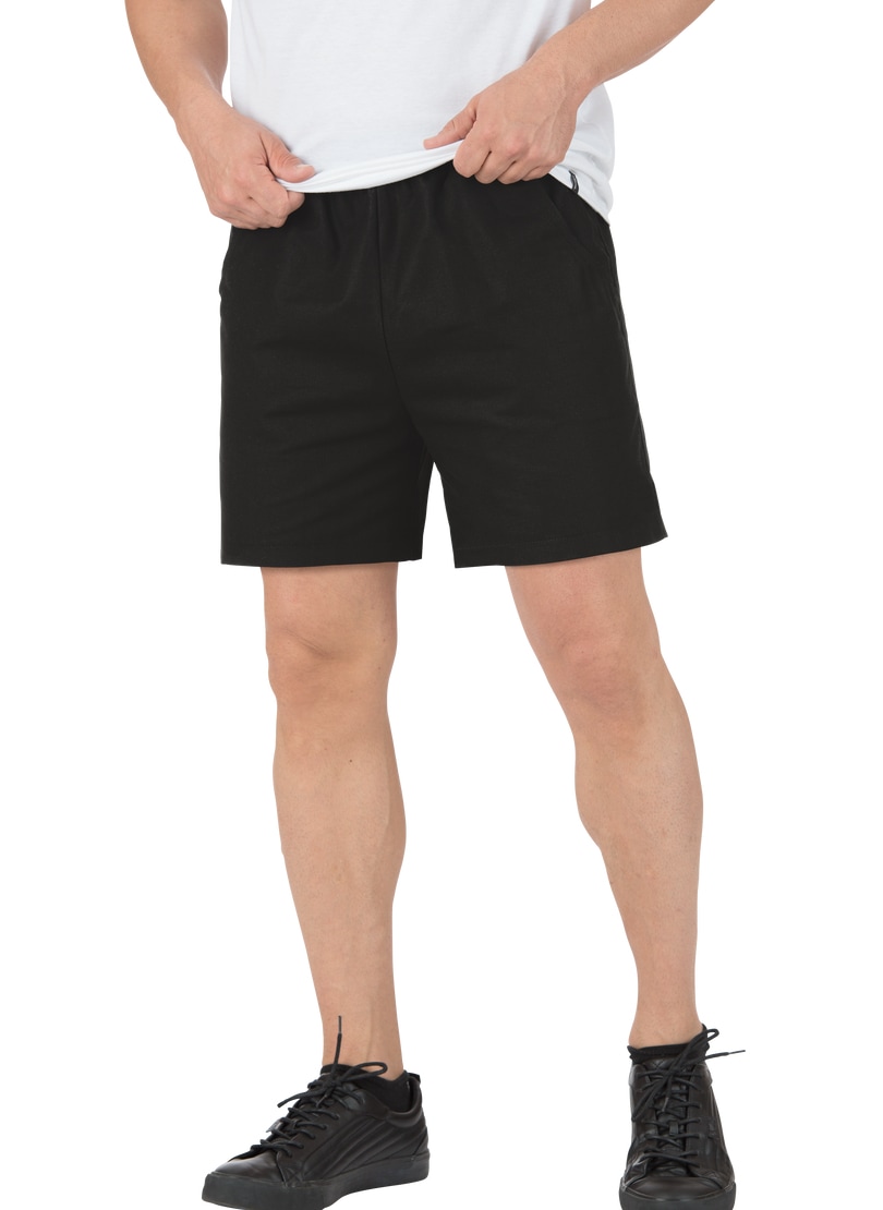 Trigema Jerseyhose »TRIGEMA Shorts aus 100% Baumwolle«, (1 tlg.)