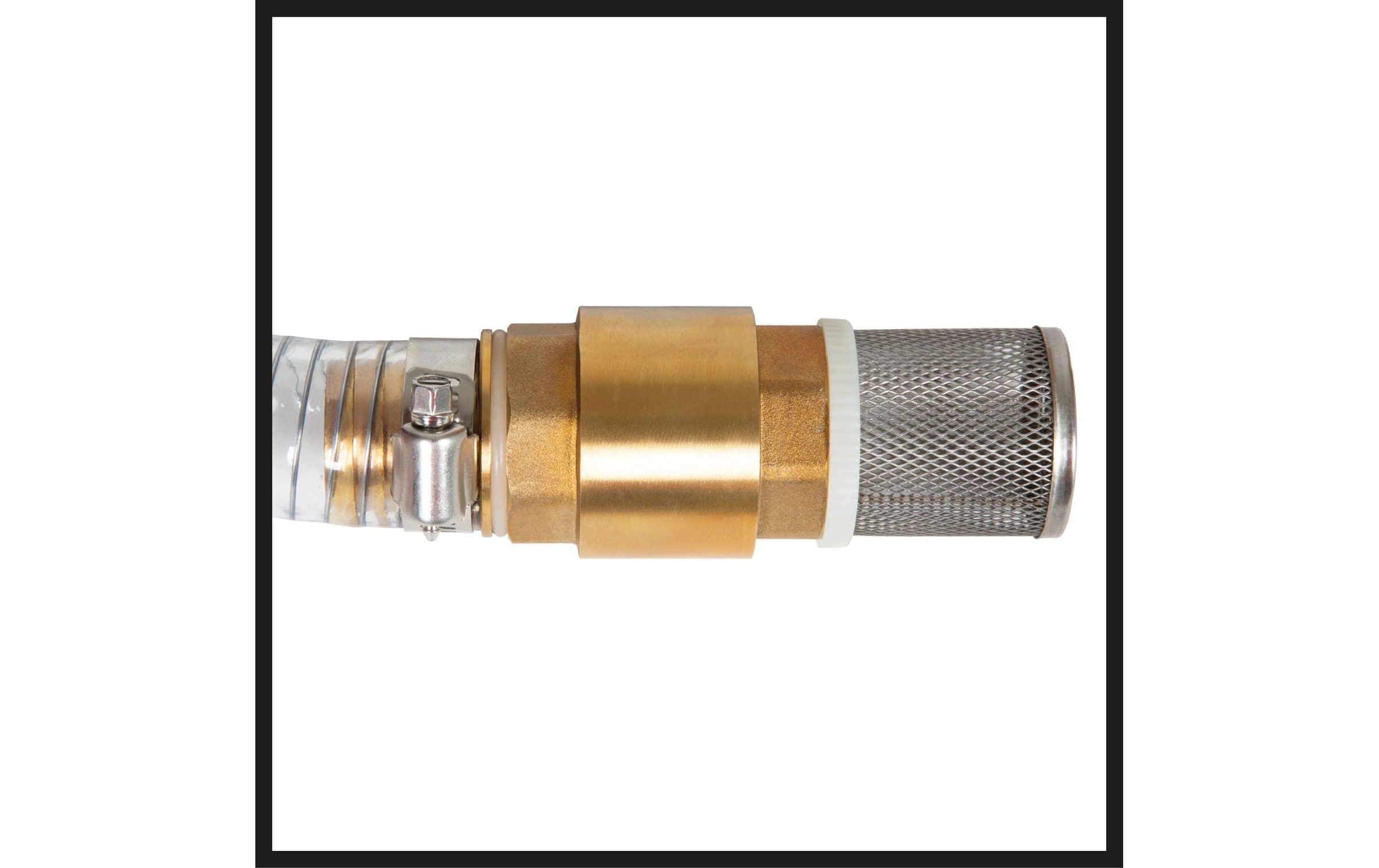 Einhell Saugschlauch »7 m Messing, transparent«