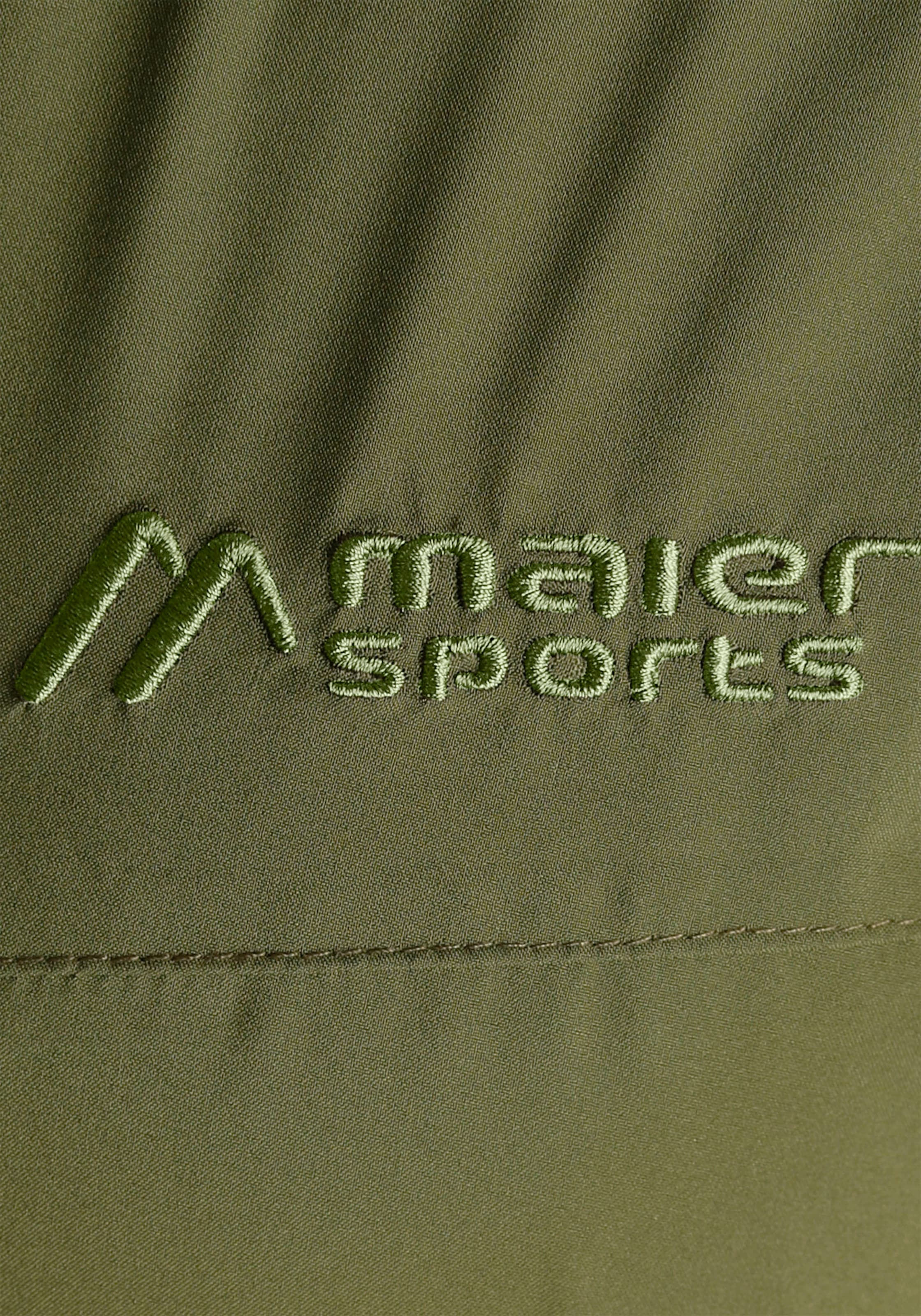 Maier Sports Outdoorjacke, mit Kapuze, Wasserdichte Übergangsjacke, auch in grossen Grössen erhältlich