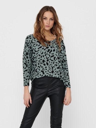 ONLY 3/4-Arm-Shirt »ONLELCOS 4/5 AOP TOP JRS«