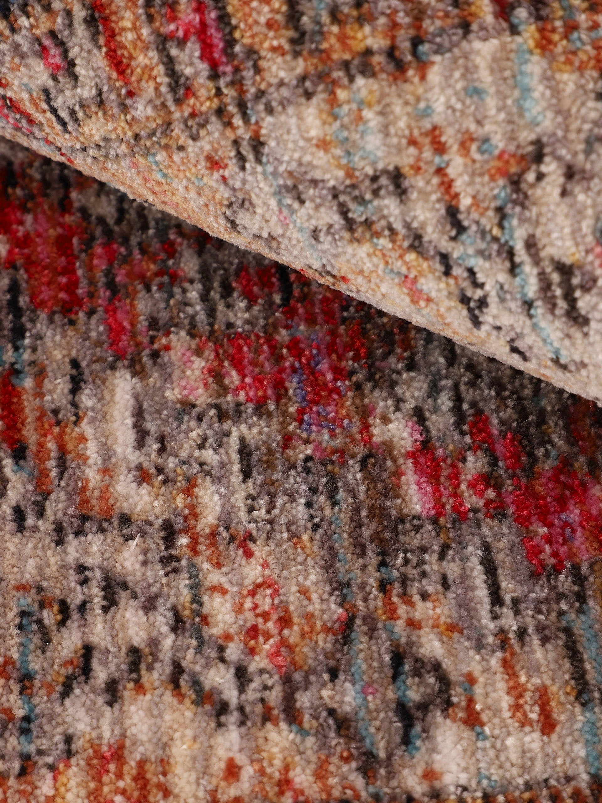 carpetfine Teppich »Phoenix Vintage«, rechteckig, 6 mm Höhe, Vintage Orient Look, mit Fransen, Wohnzimmer