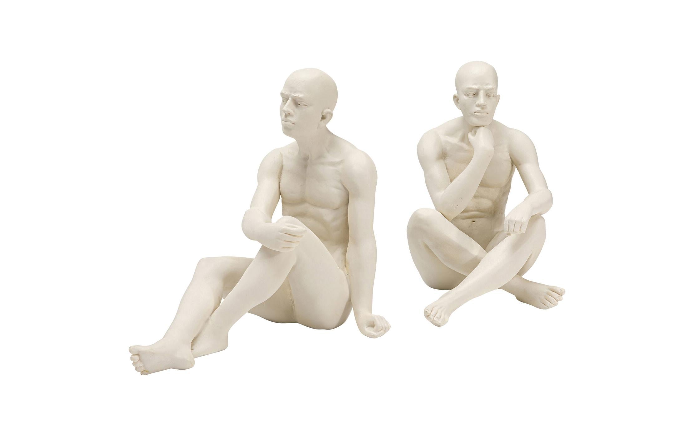 Kare Design Buchstütze »Meditating Man 2er Set«
