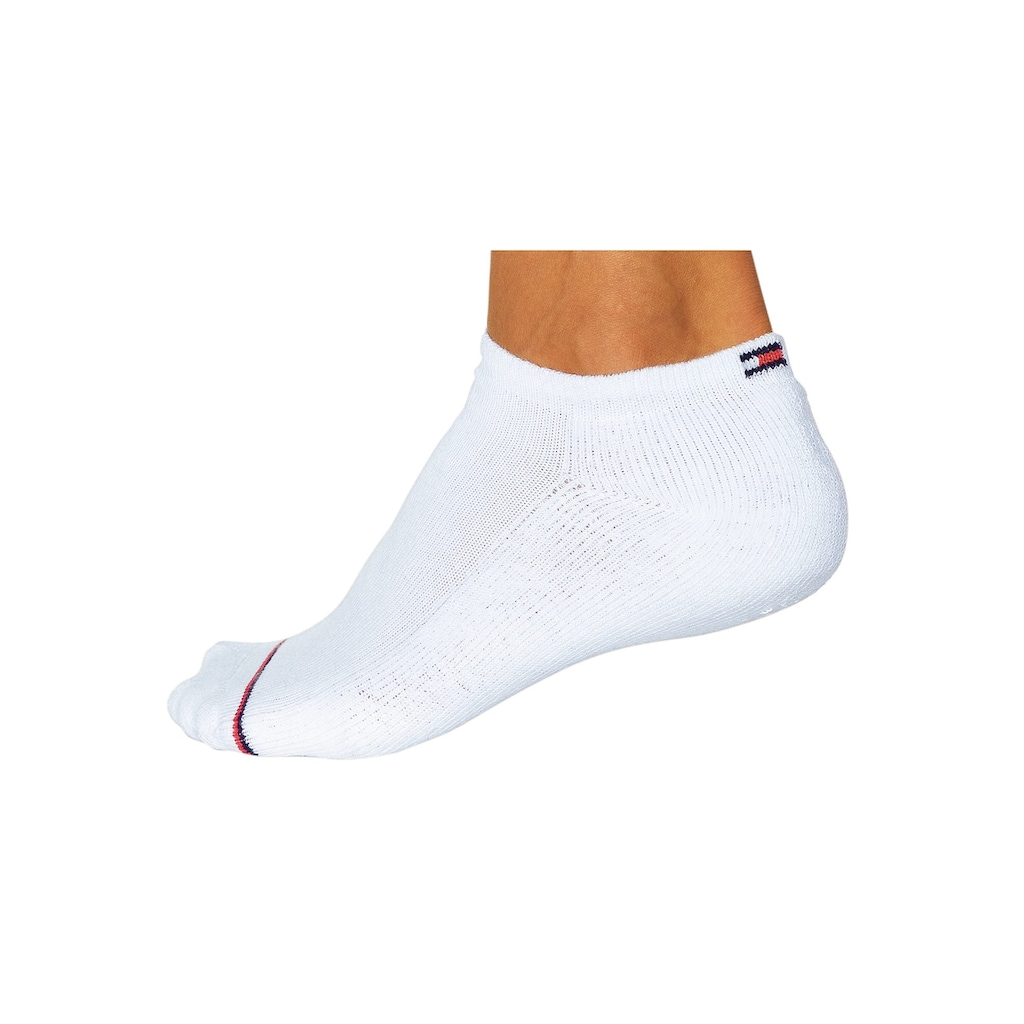 Tommy Hilfiger Sneakersocken, (4 Paar), mit Fussfrotteé