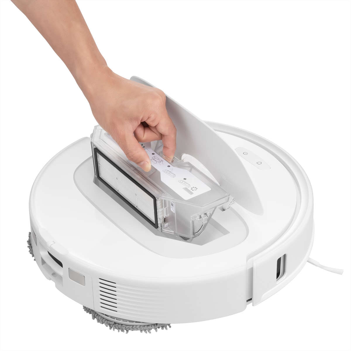 Roborock Saugroboter »Roborock Saugroboter Qrevo Plus, weiss«
