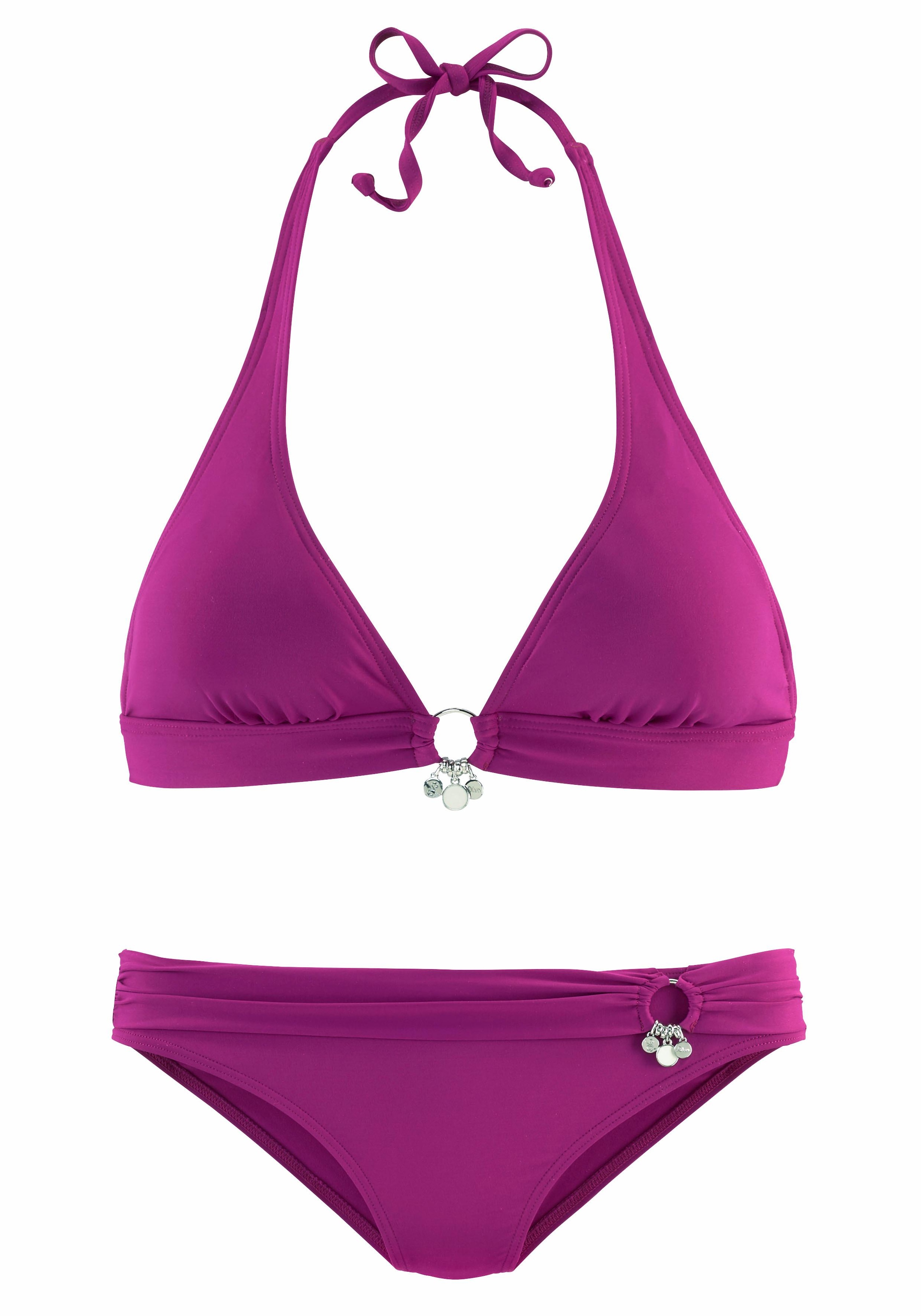 s.Oliver Triangel-Bikini »Tonia«, mit Accessoires