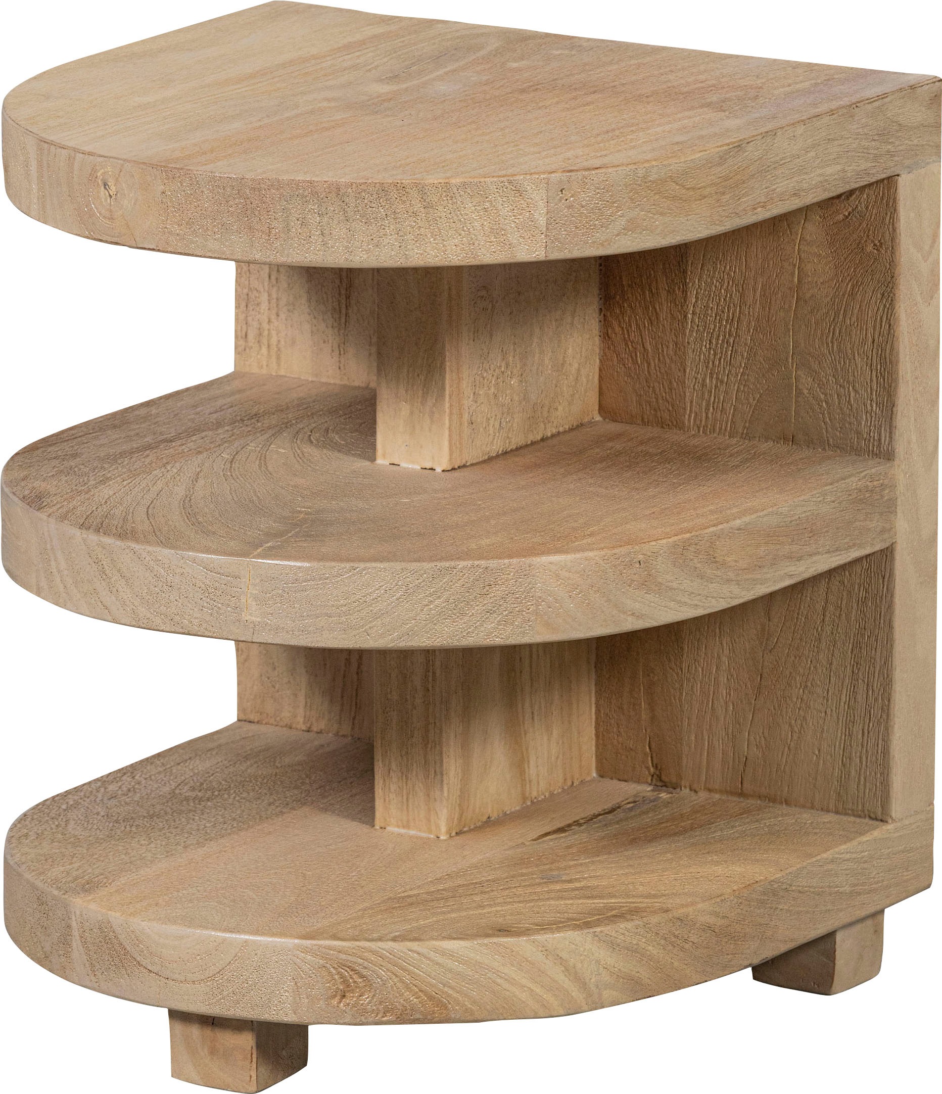 WOOOD Beistelltisch »Milan«, aus Mangoholz, H 42 cm x B 36 cm
