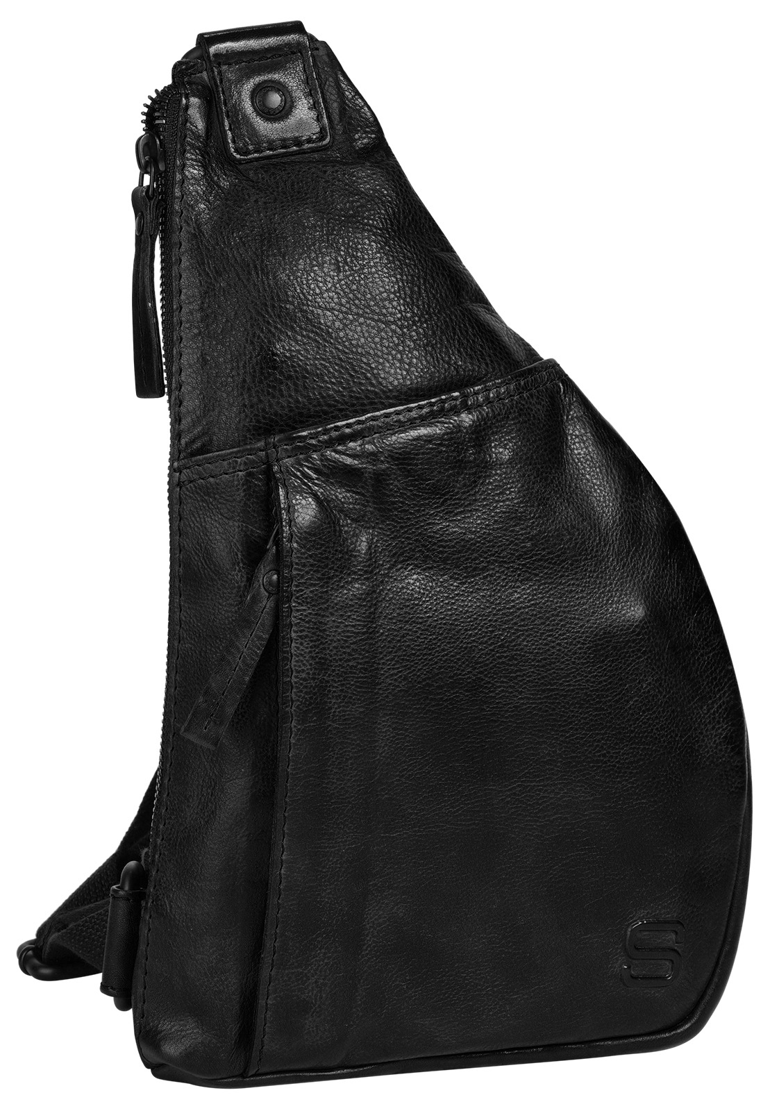 Spikes & Sparrow Umhängetasche "SPIKES & SPARROW Herren, Damen echt Leder" echt Leder