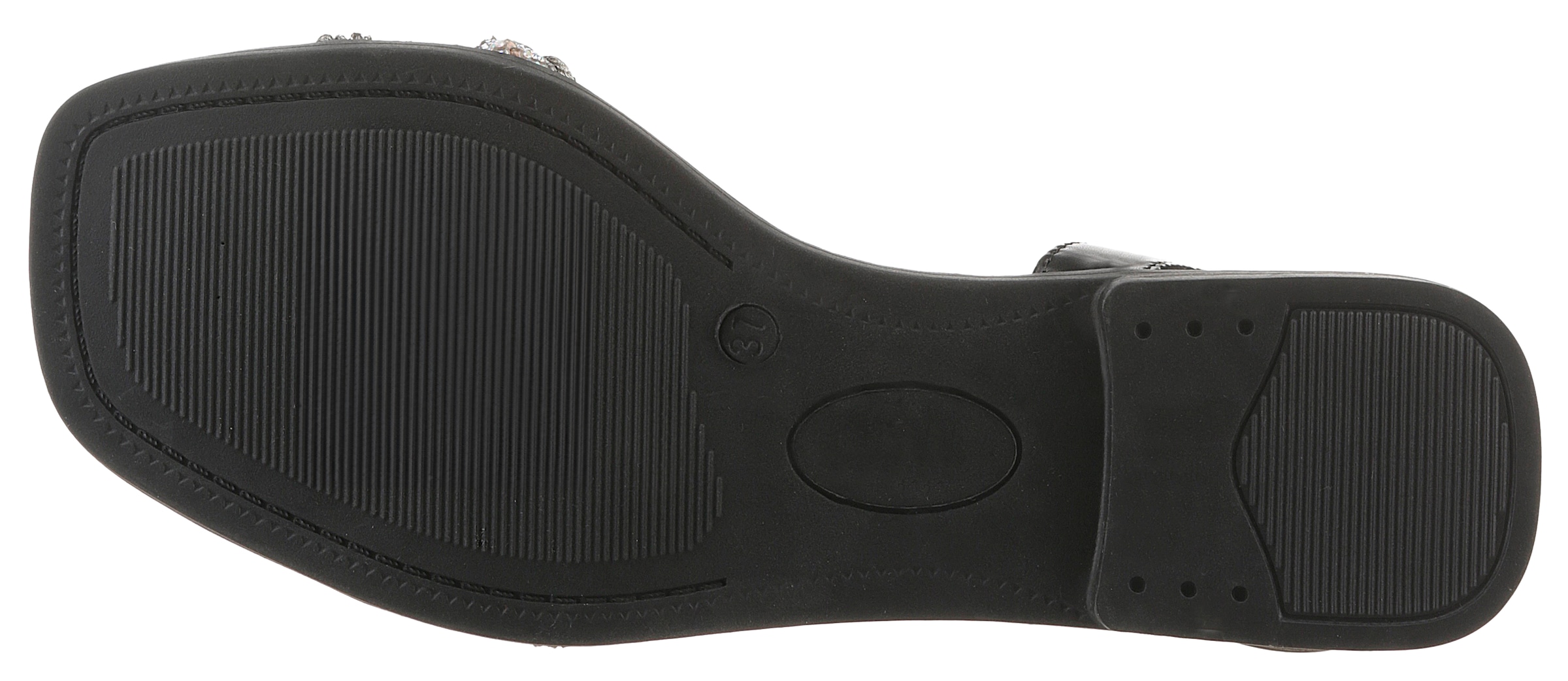 Aniston SHOES Riemchensandale, Sommerschuh, Sandalette, Glitzersteine - NEUE KOLLEKTION