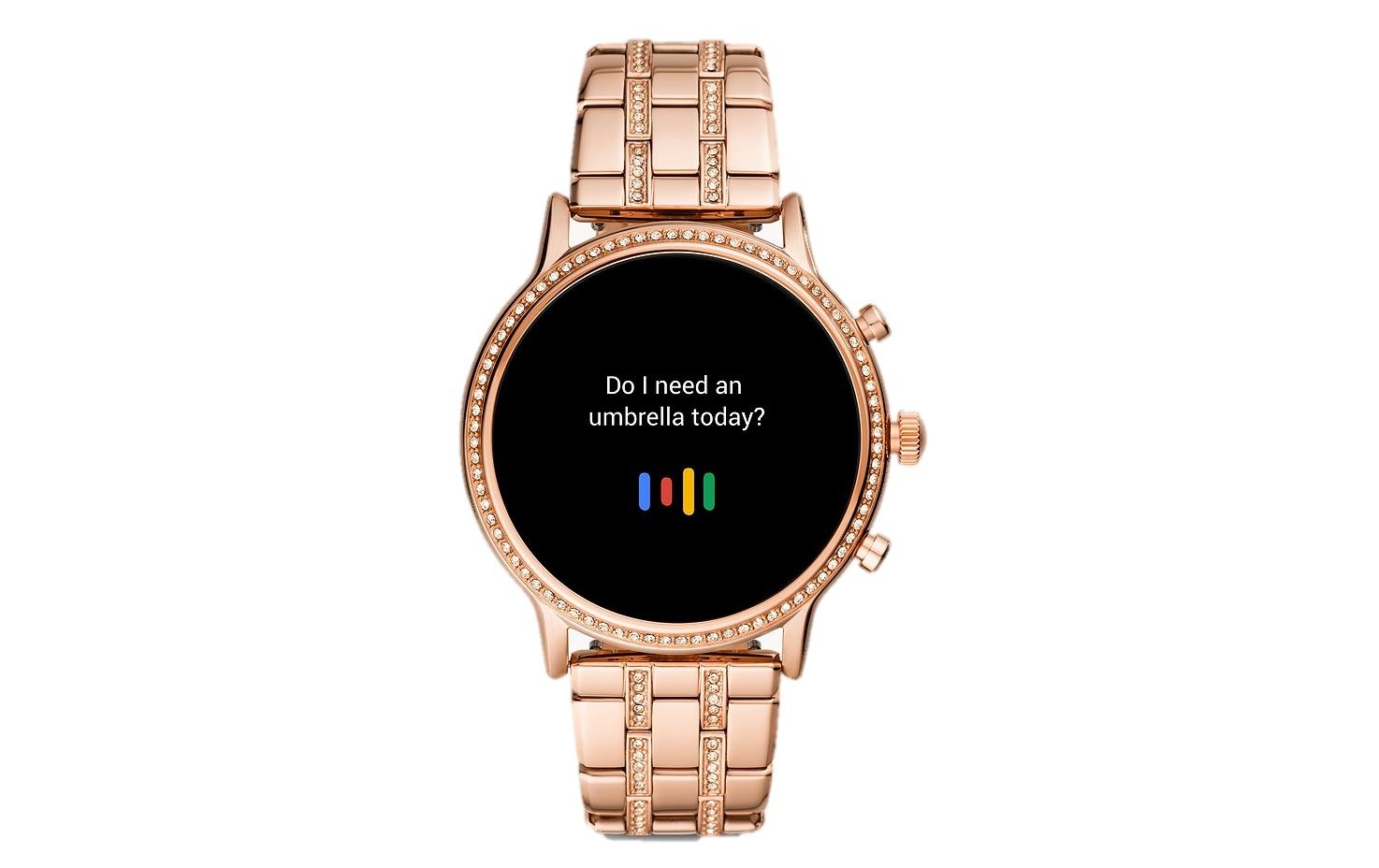 Fossil Smartwatch »Smartwatch Julianna HR FTW6035«, (4,4 cm / 1,73 Zoll), Wear OS by Google, 8 GB