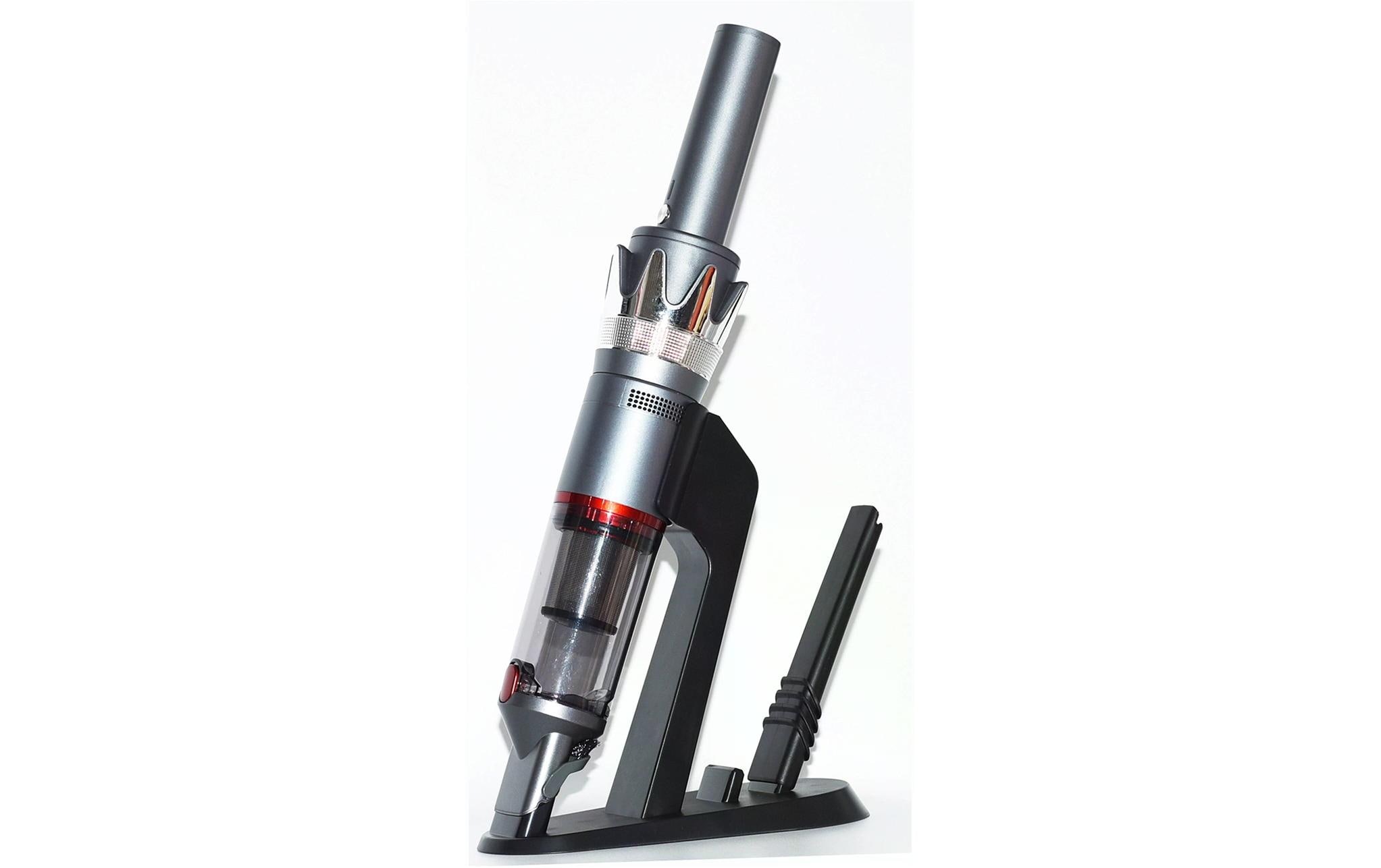 ohmex Akku-Hand-und Stielstaubsauger »OHM-HVC-1482 Schwarz/Silber matt«