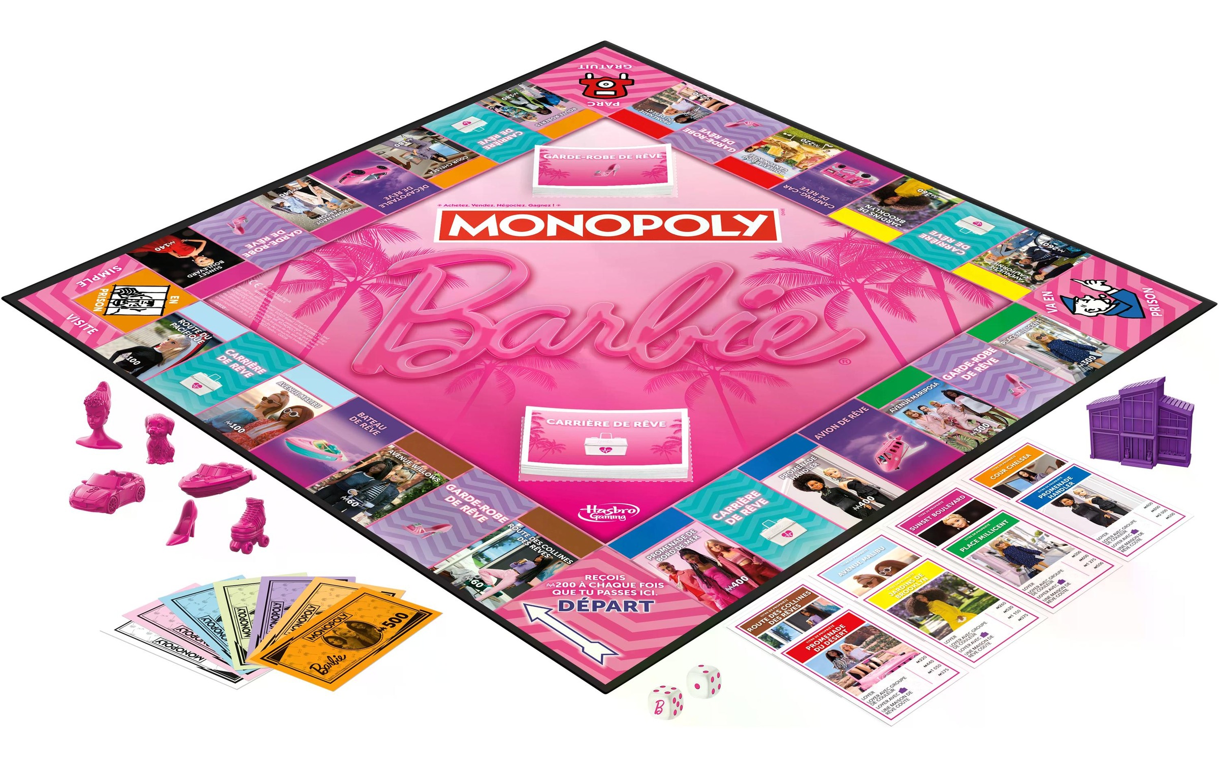Roughstuff Spiel »Monopoly Barbie -FR-«