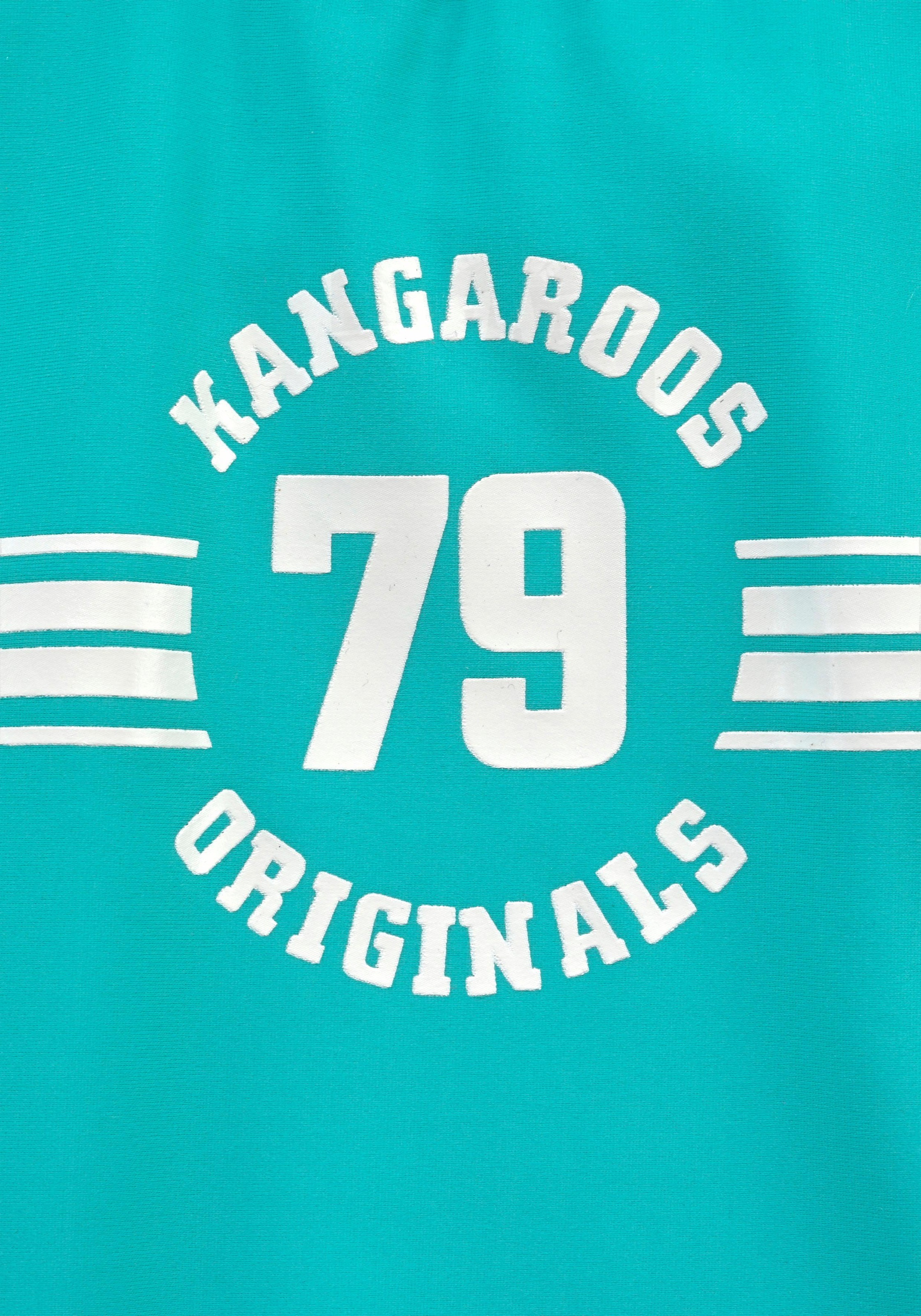 KangaROOS Badeanzug »Sporty«, mit sportlichem Frontdruck