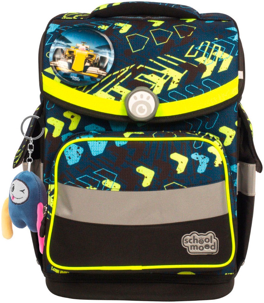 SCHOOL-MOOD® Schulranzen »Timeless Pro«, retroreflektierende Flächen