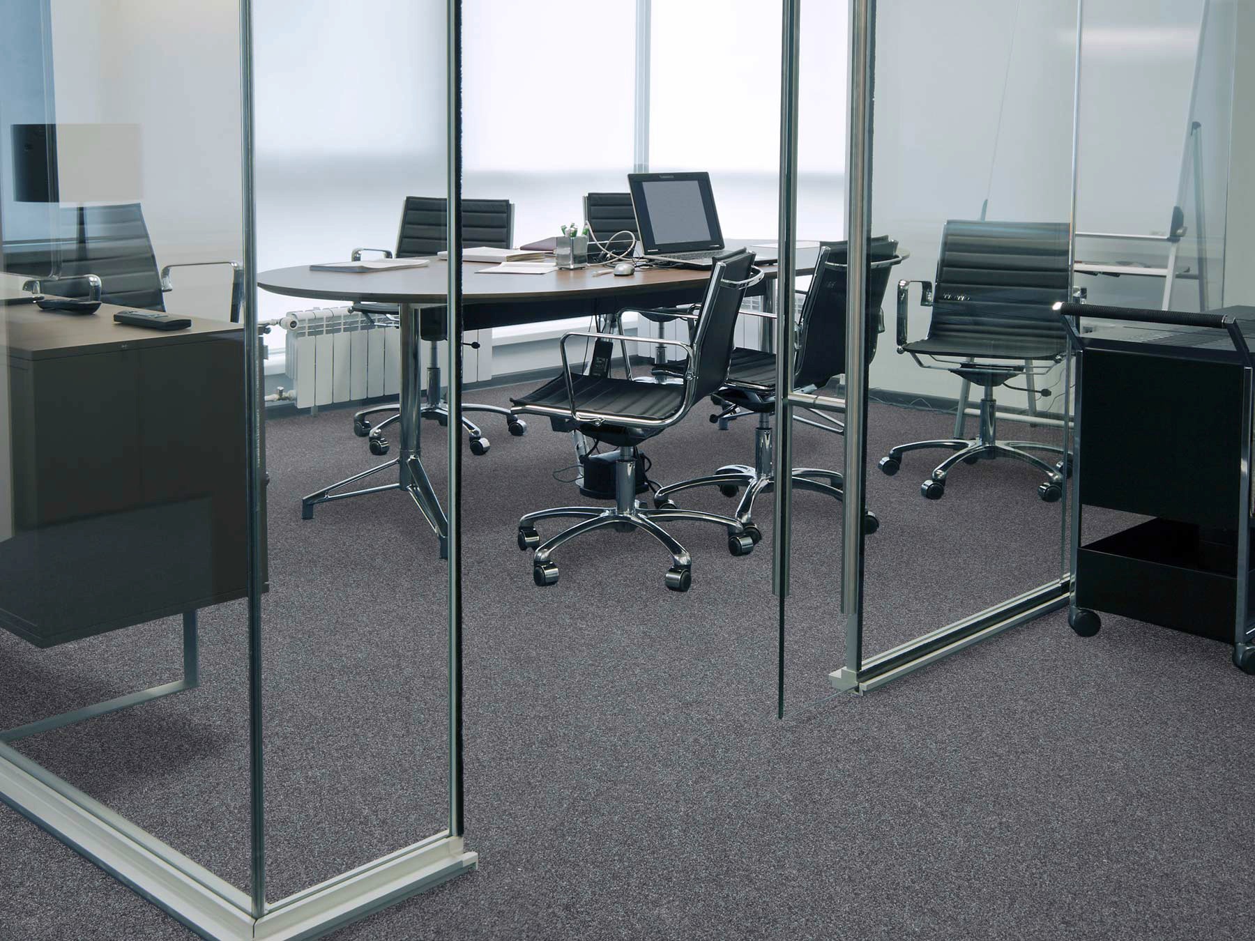 Primaflor TURBO Needle Felt Carpet Grey 200x650cm 4