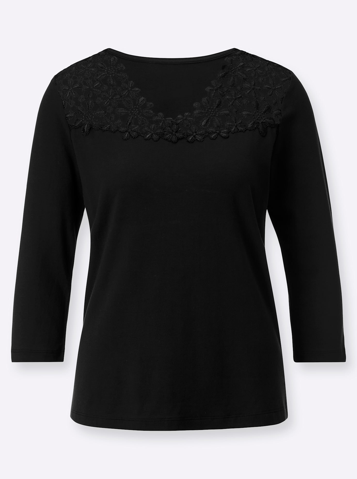creation L 3/4-Arm-Shirt »Modal-Mix-Shirt«, (1 tlg.)