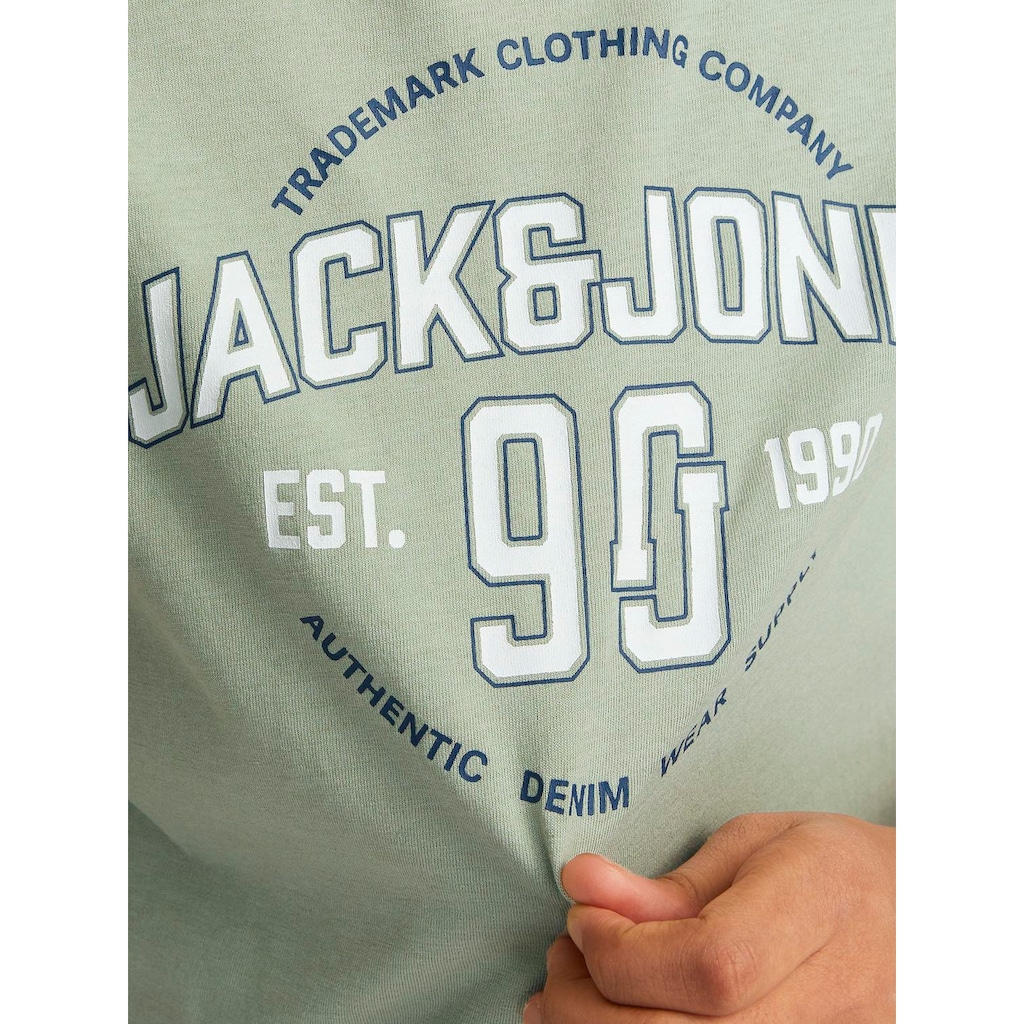 Jack & Jones Junior Kurzarmshirt »JJMINDS TEE SS CREW NECK JNR 2PK MP«, (Packung, 2)
