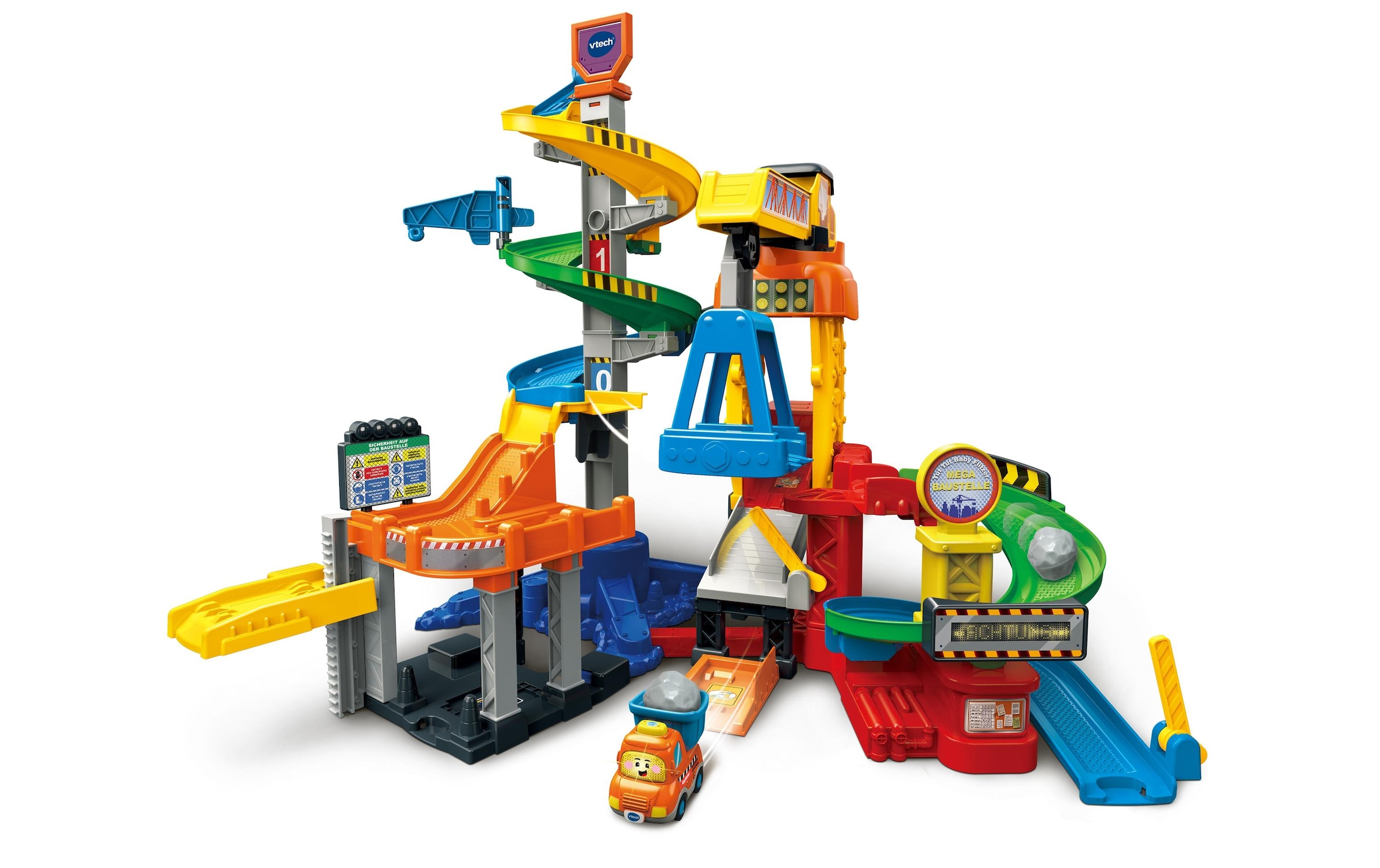 Vtech® Lernspielzeug »Tut Tut Baby Flitzer – Mega Baustelle -DE-«