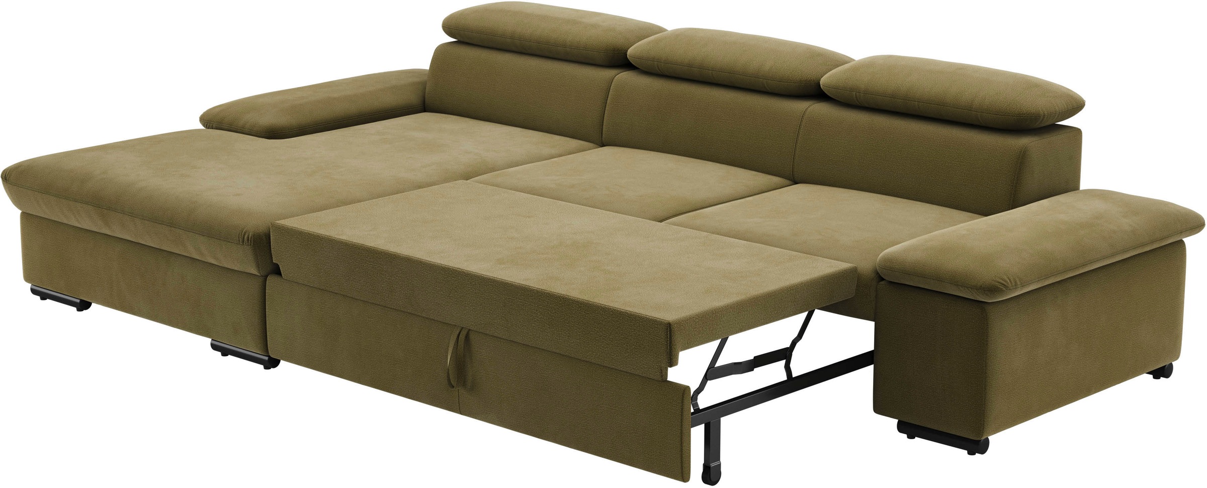 sit&more Ecksofa »Alcudia L-Form«, wahlweise mit Bettfunktion