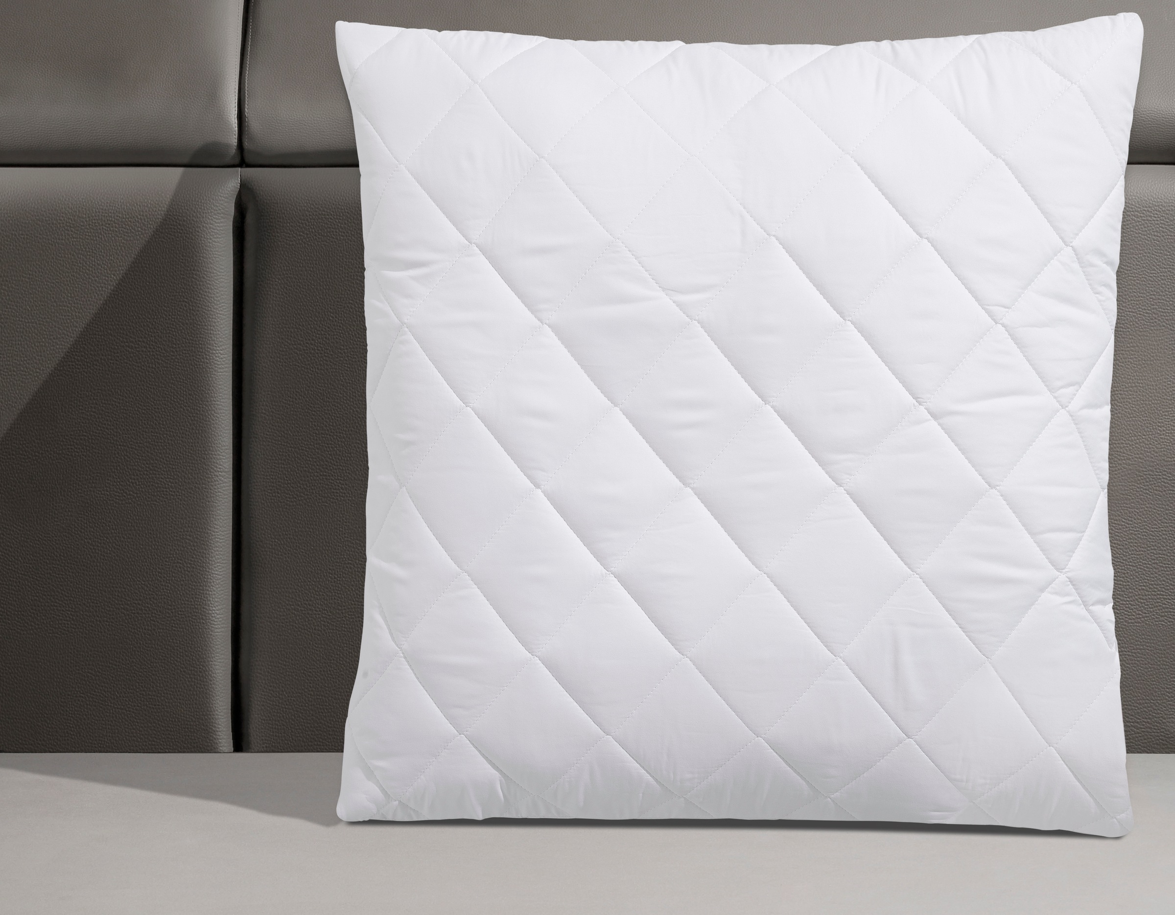 OTTO home Microfaserkissen "Microlux Kopfkissen 40x80 cm, 80x80 cm" Füllung: 3D-Faserbällchen 1 Stk. tlg. Kissen, in den Farben: weiß, blau, rosa & grün