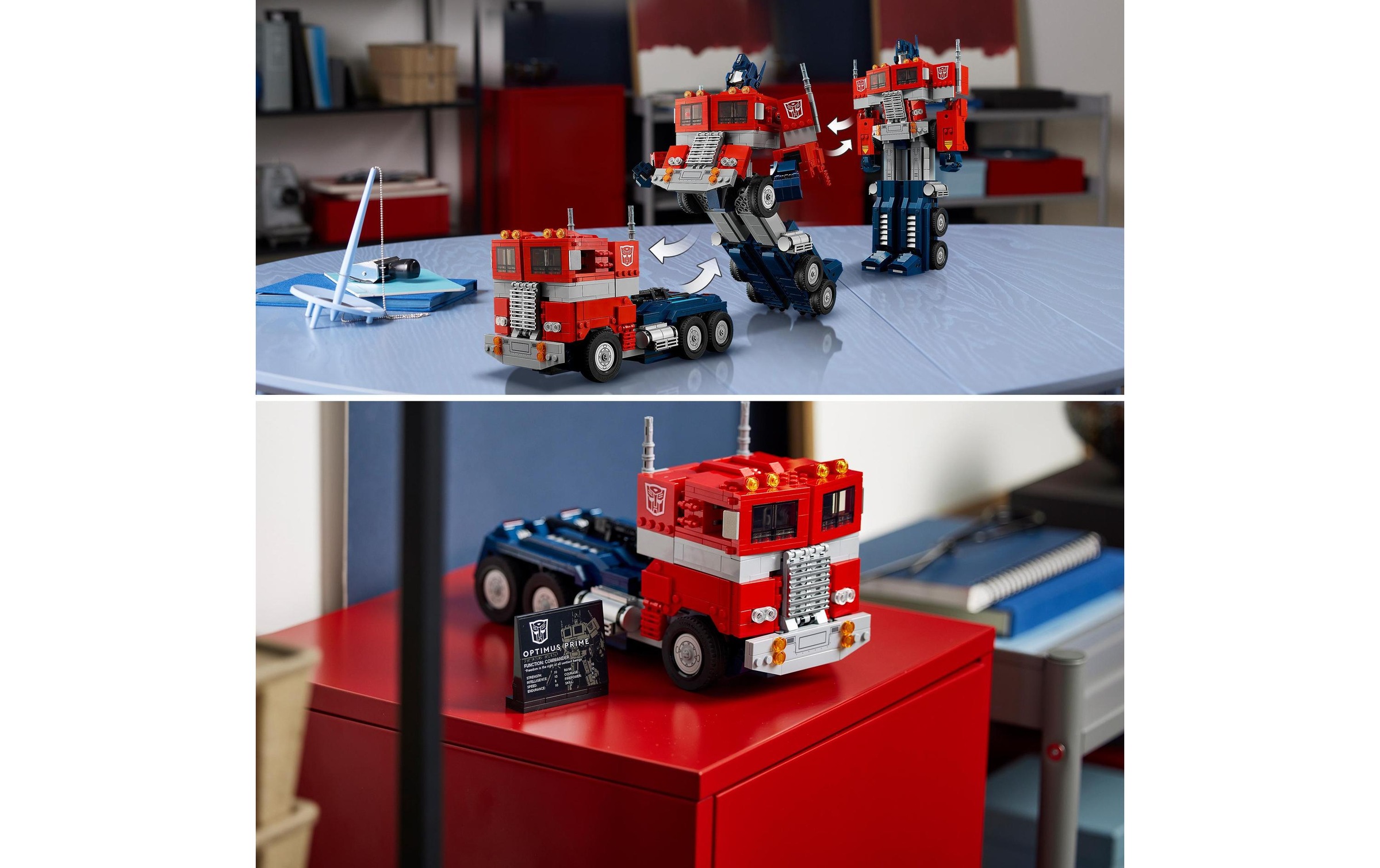 LEGO® Konstruktionsspielsteine »LEGO Icons Optimus Prime«, (1508 St.)