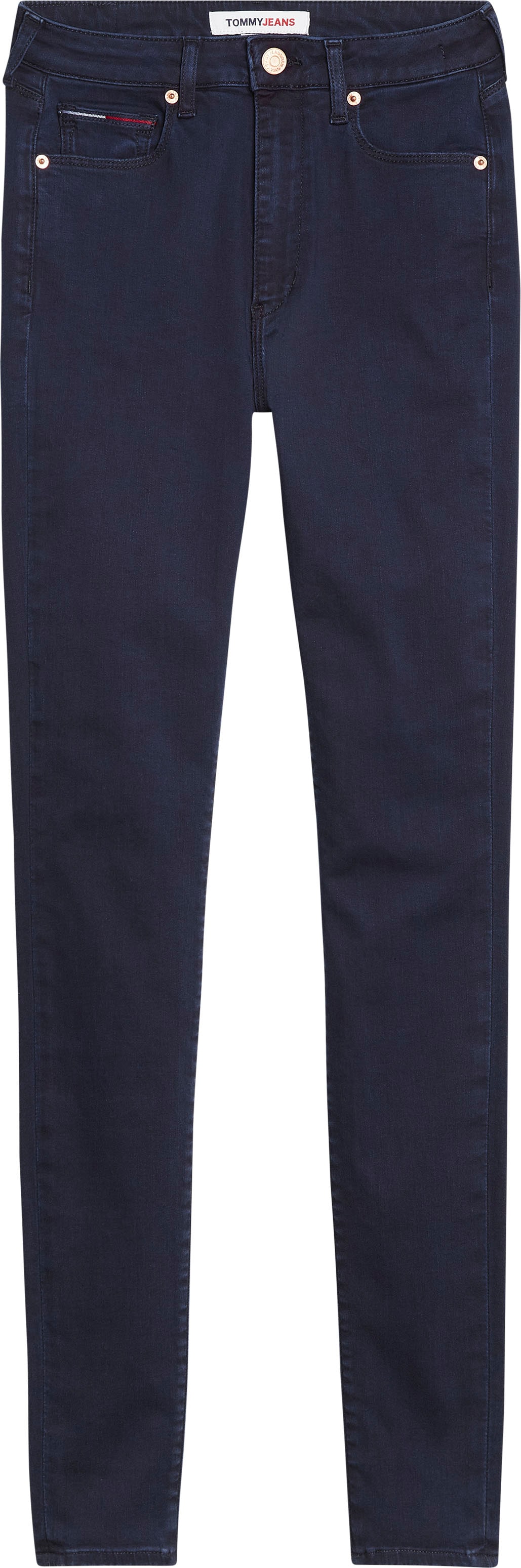 Tommy Jeans Skinny-fit-Jeans »SYLVIA HR SUPER SKNY«, Hochwertige Materialien für einen bequemen und perfekten Sitz.